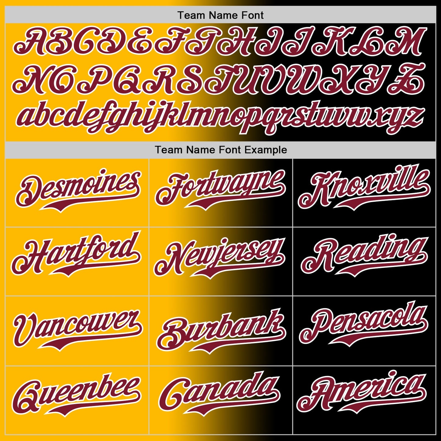 Custom Black Crimson Gold-White Authentic Gradient Fashion Baseball Jersey - Sky-Custom