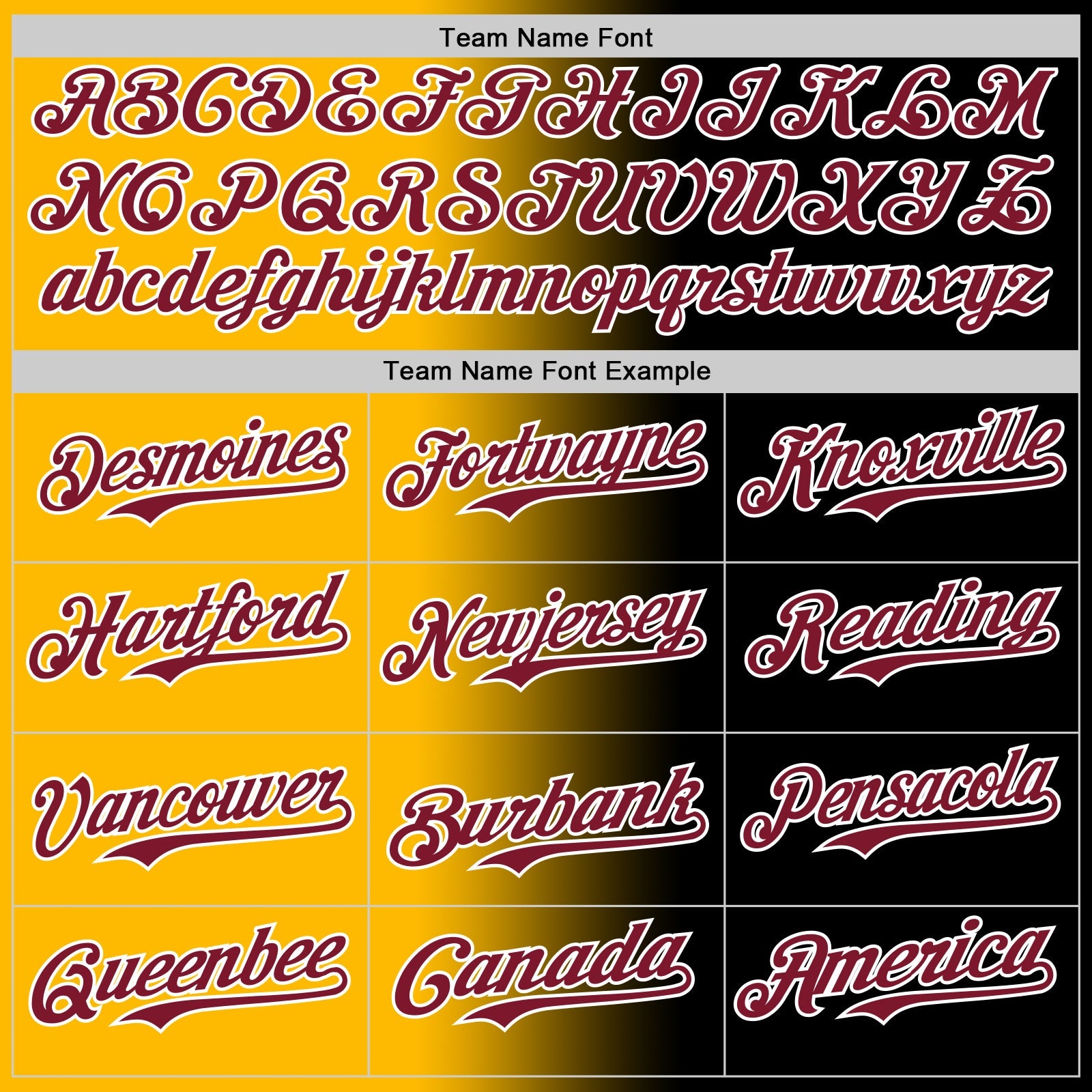 Custom Black Crimson Gold-White Authentic Gradient Fashion Baseball Jersey - Sky-Custom