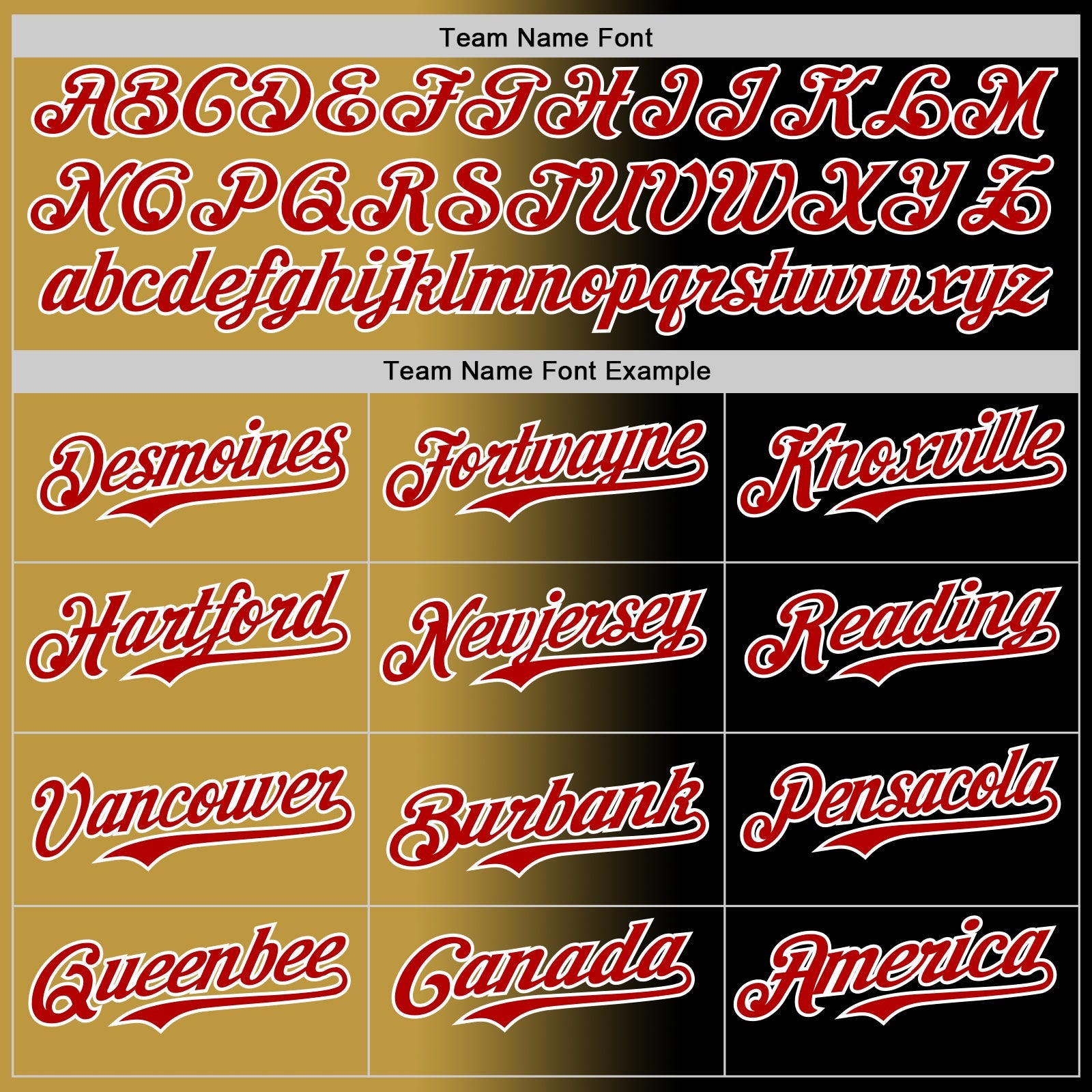 Custom Black Red Old Gold-White Authentic Gradient Fashion Baseball Jersey - Sky-Custom