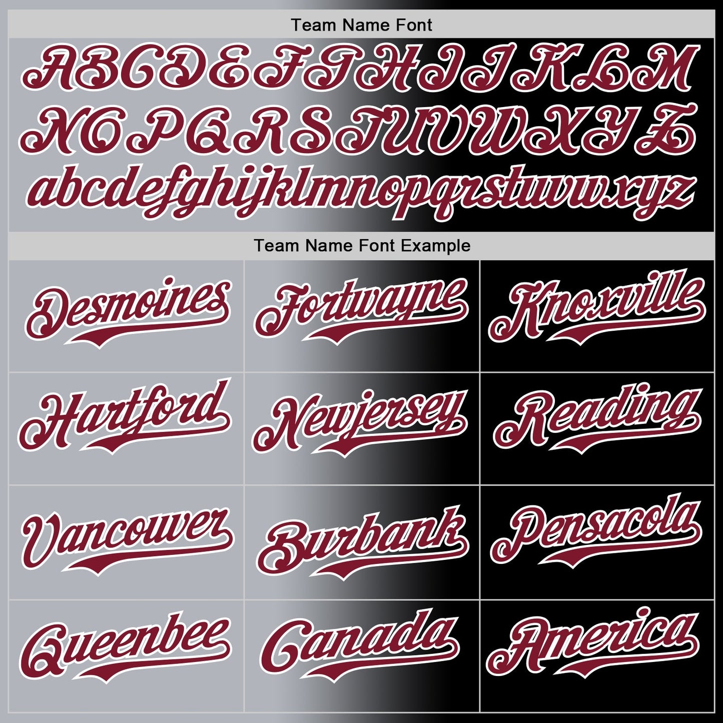 Custom Black Crimson Gray-White Authentic Gradient Fashion Baseball Jersey - Sky-Custom