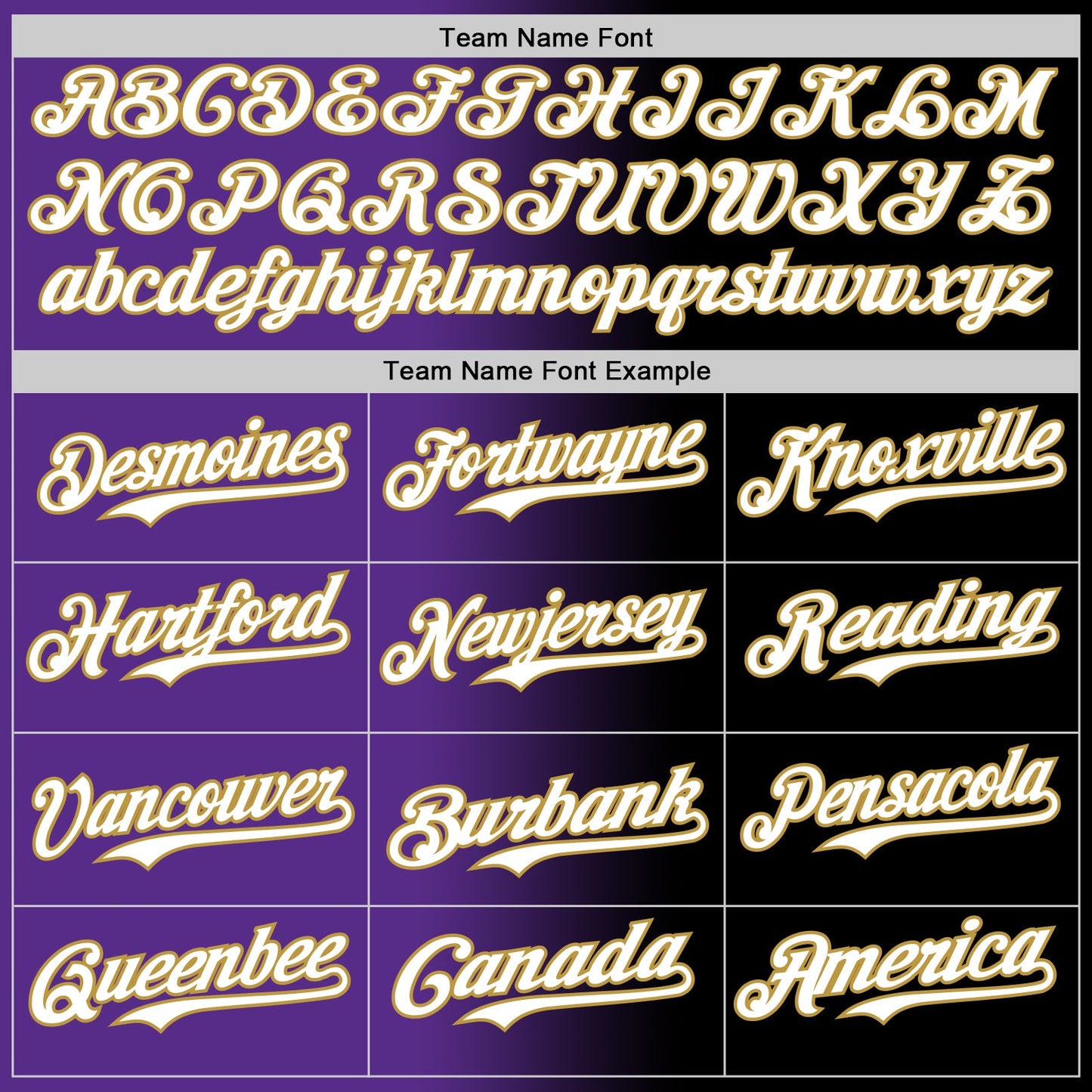 Custom Black White Purple-Old Gold Authentic Gradient Fashion Baseball Jersey - Sky-Custom
