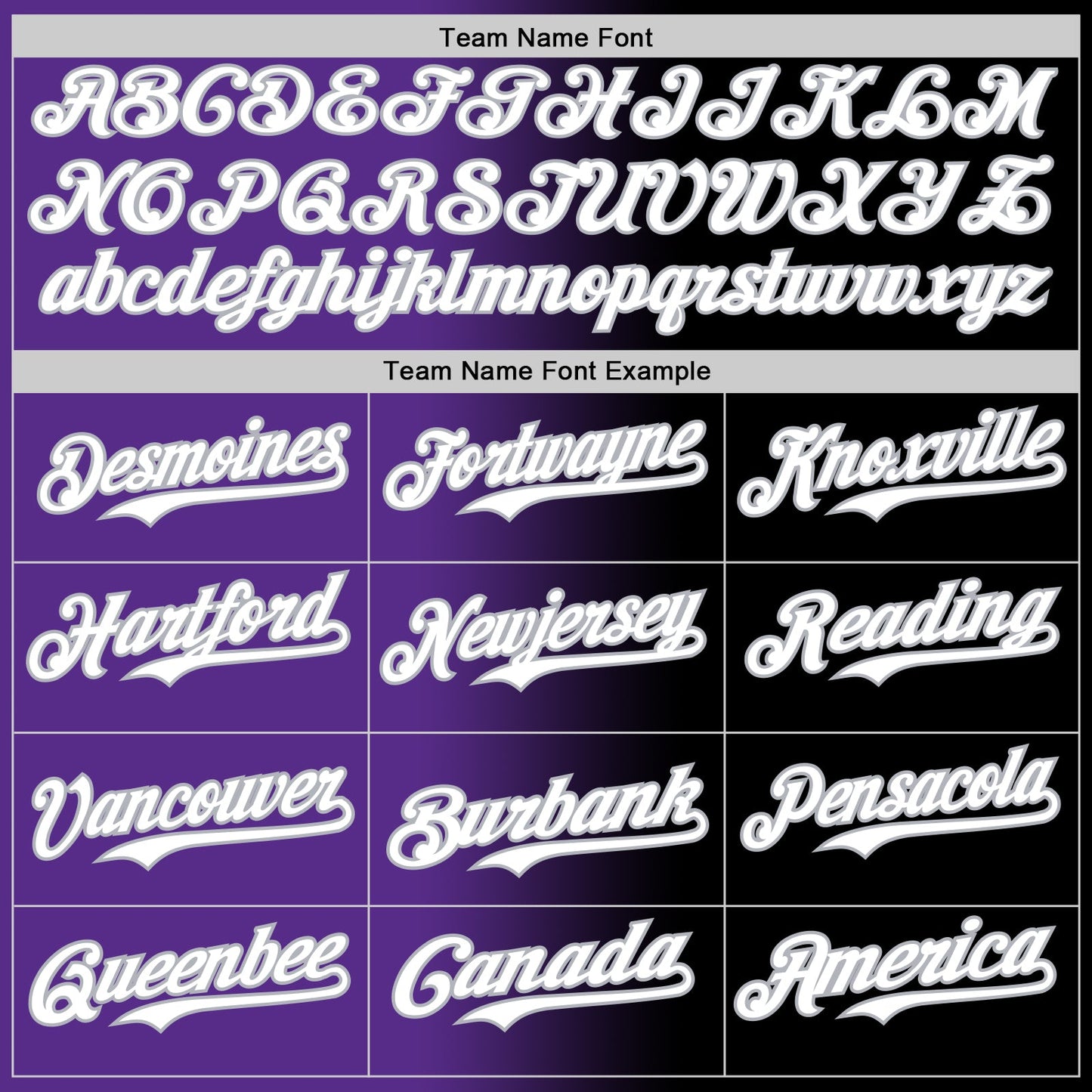 Custom Black White Purple-Gray Authentic Gradient Fashion Baseball Jersey - Sky-Custom