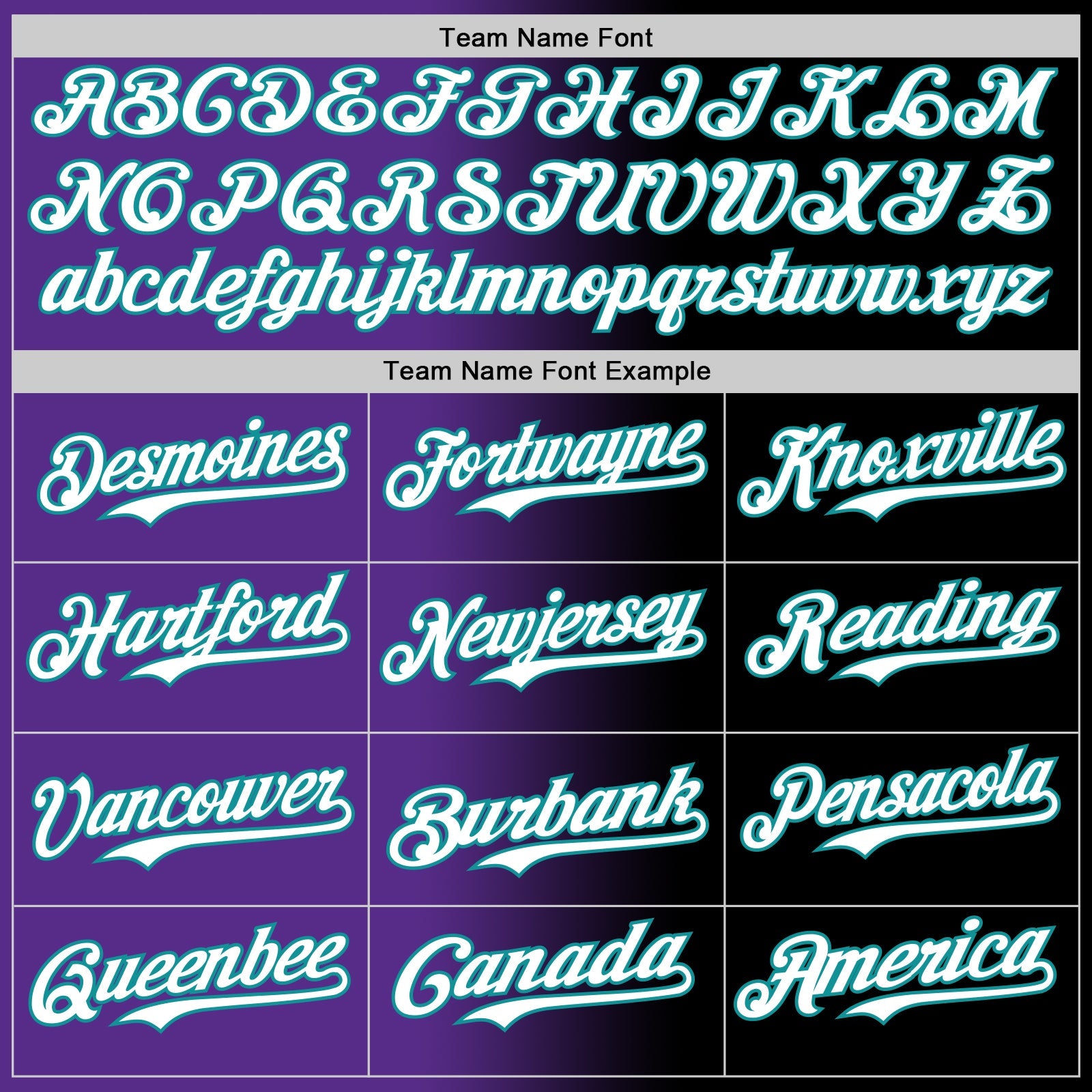 Custom Black White Purple-Teal Authentic Gradient Fashion Baseball Jersey - Sky-Custom