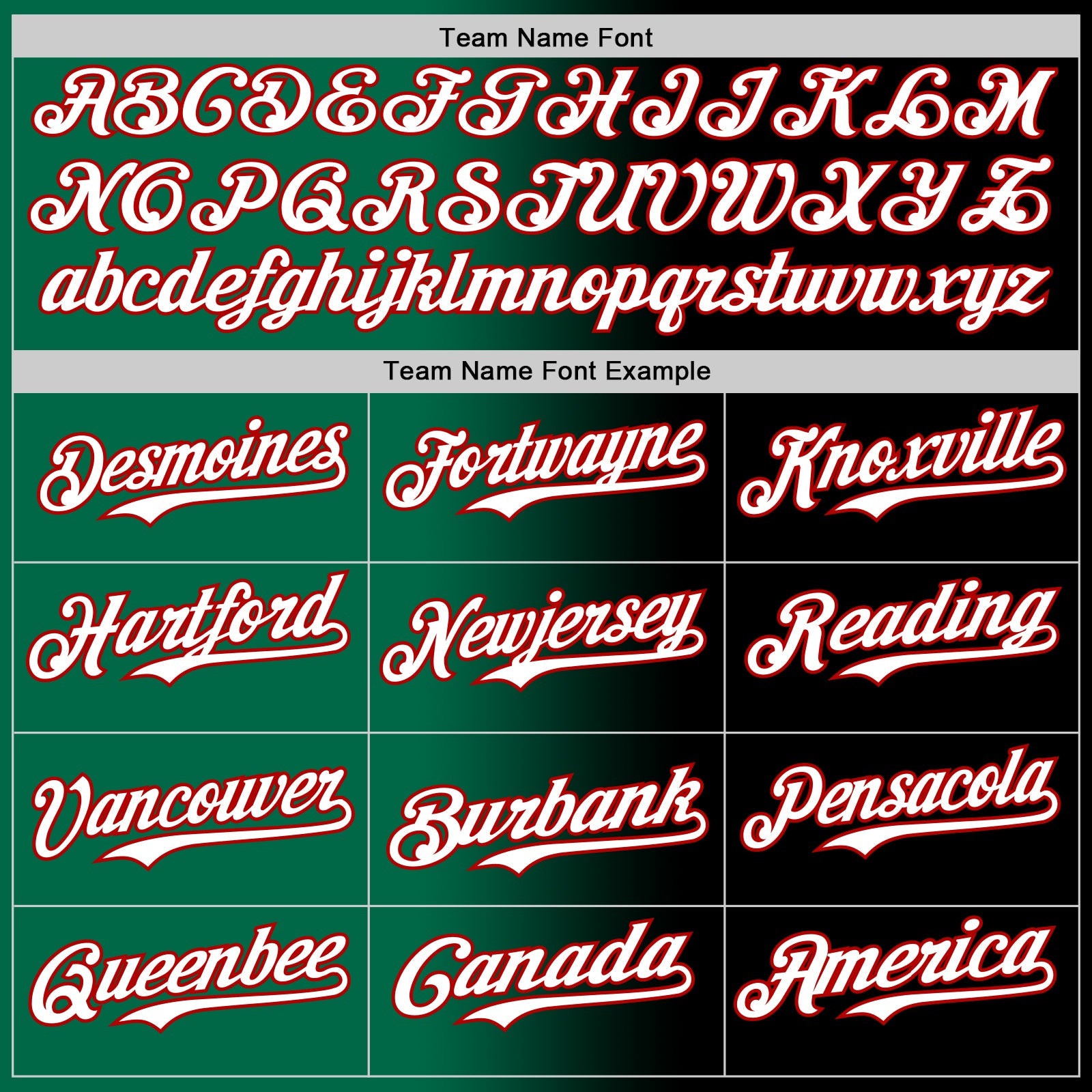 Custom Black White Kelly Green-Red Authentic Gradient Fashion Baseball Jersey - Sky-Custom