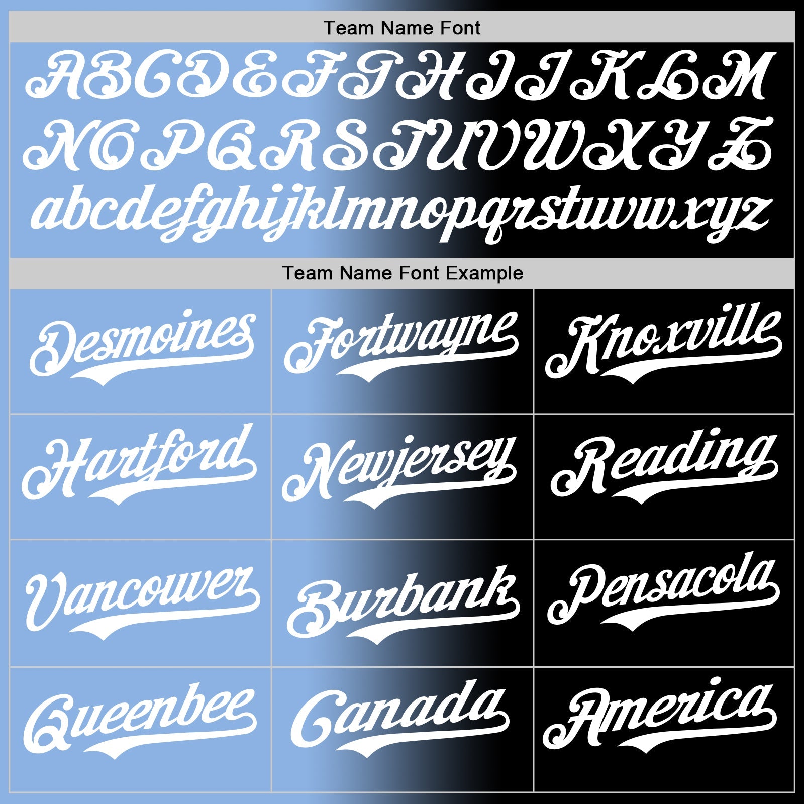 Custom Black White-Light Blue Authentic Gradient Fashion Baseball Jersey - Sky-Custom
