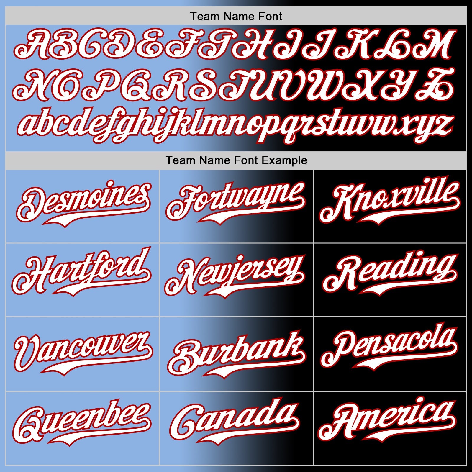 Custom Black White Light Blue-Red Authentic Gradient Fashion Baseball Jersey - Sky-Custom