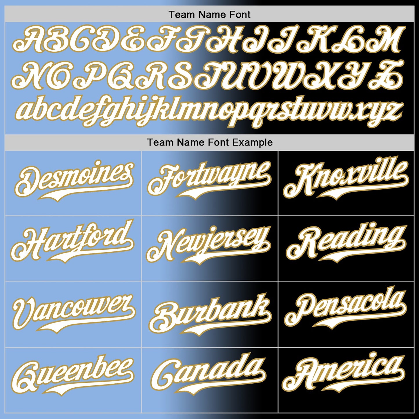 Custom Black White Light Blue-Old Gold Authentic Gradient Fashion Baseball Jersey - Sky-Custom