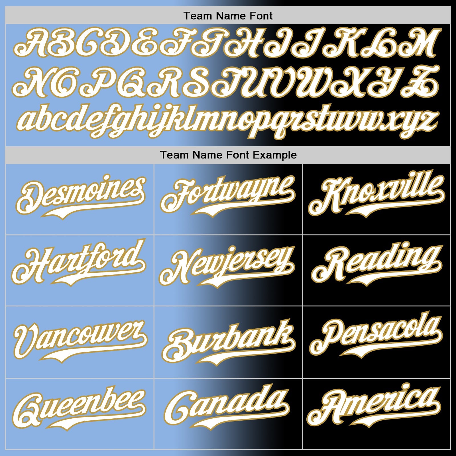 Custom Black White Light Blue-Old Gold Authentic Gradient Fashion Baseball Jersey - Sky-Custom