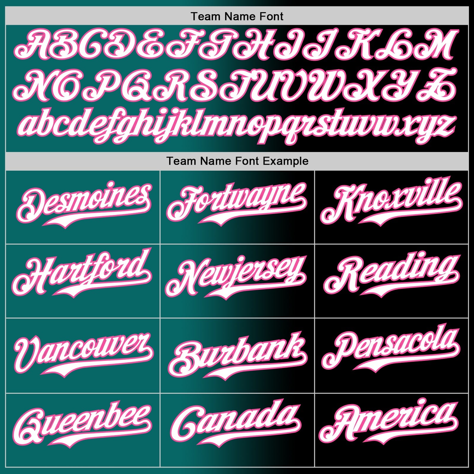 Custom Black White Teal-Pink Authentic Gradient Fashion Baseball Jersey - Sky-Custom