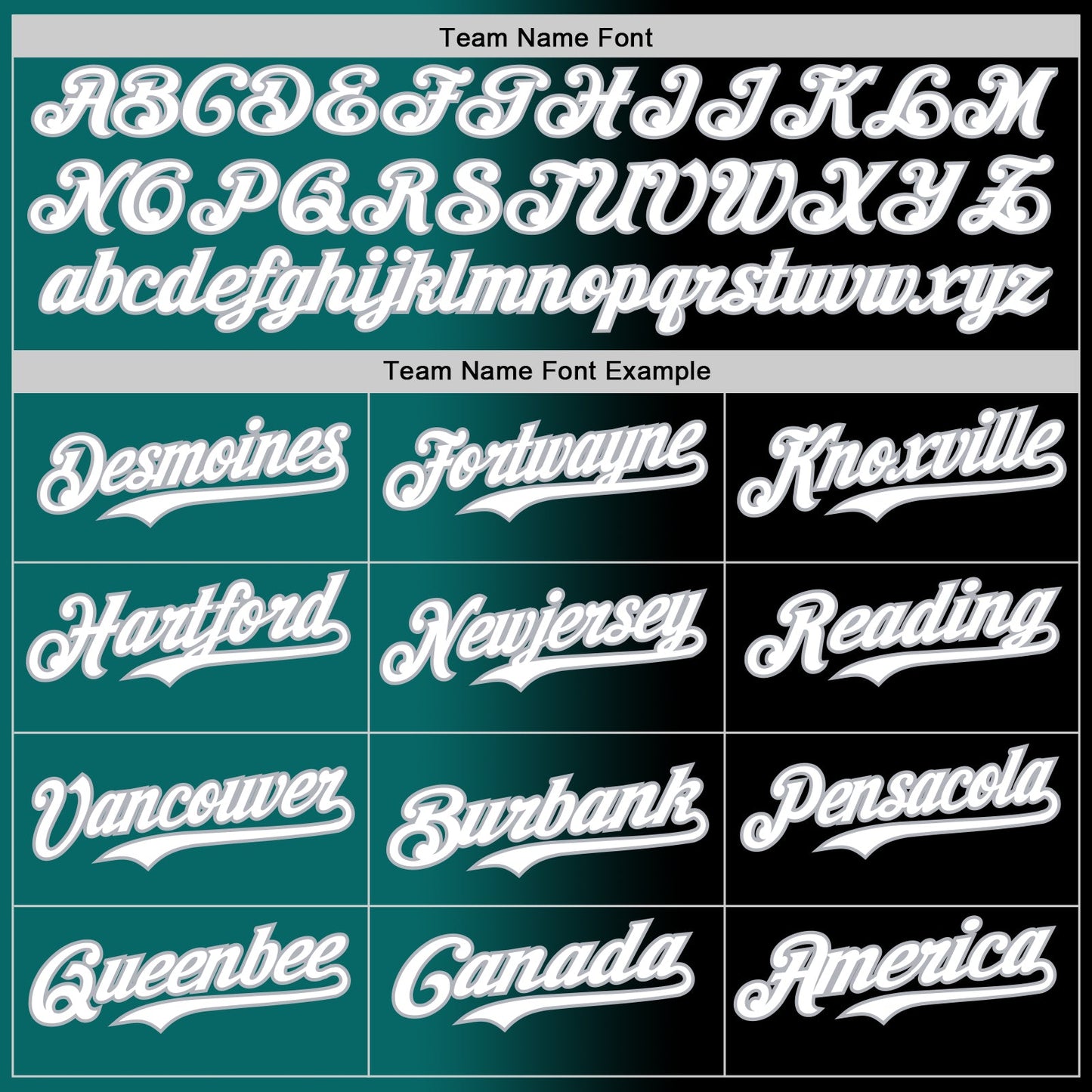 Custom Black White Teal-Gray Authentic Gradient Fashion Baseball Jersey - Sky-Custom