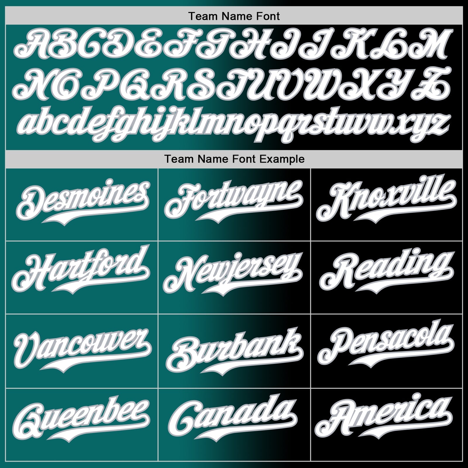 Custom Black White Teal-Gray Authentic Gradient Fashion Baseball Jersey - Sky-Custom