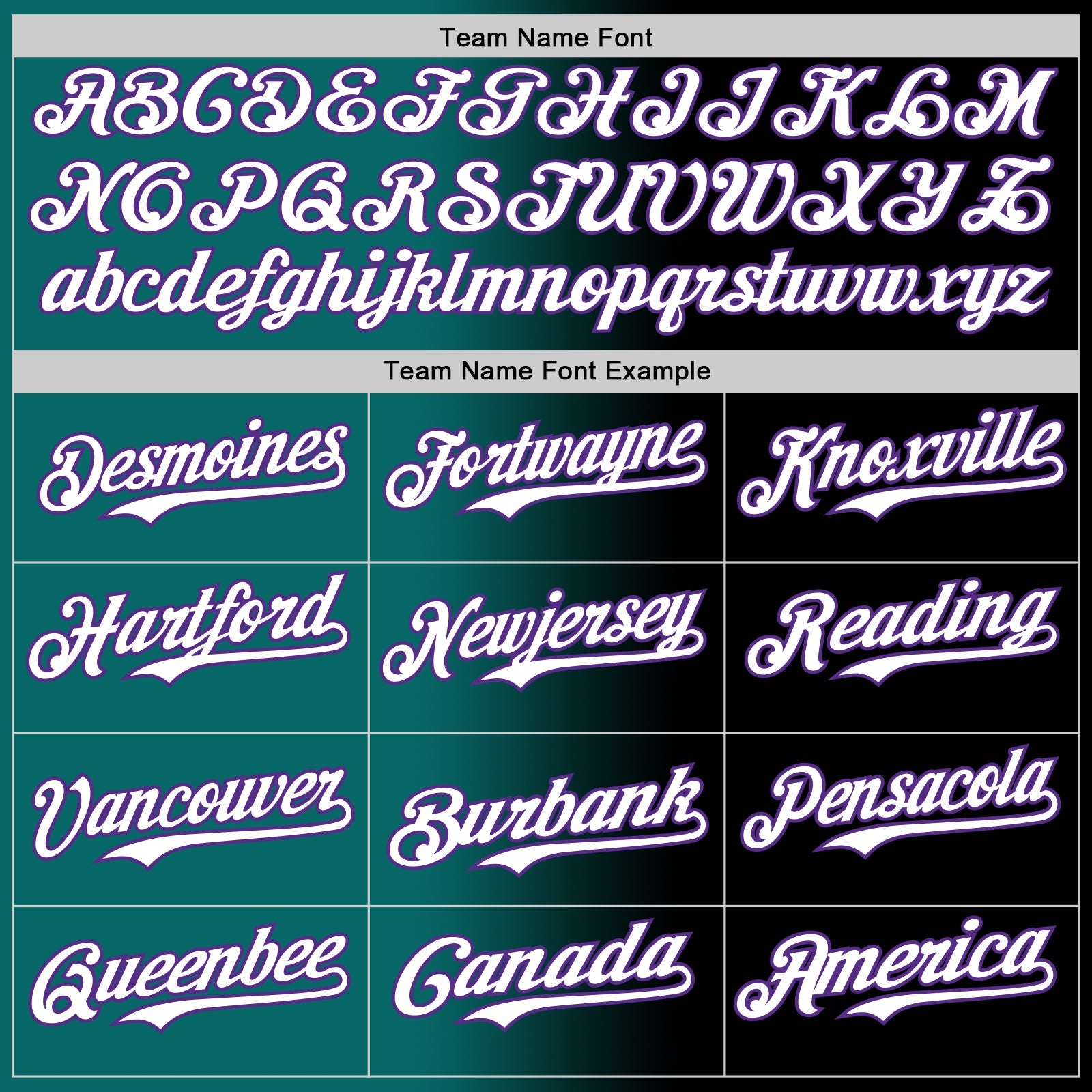 Custom Black Purple Teal-White Authentic Gradient Fashion Baseball Jersey - Sky-Custom