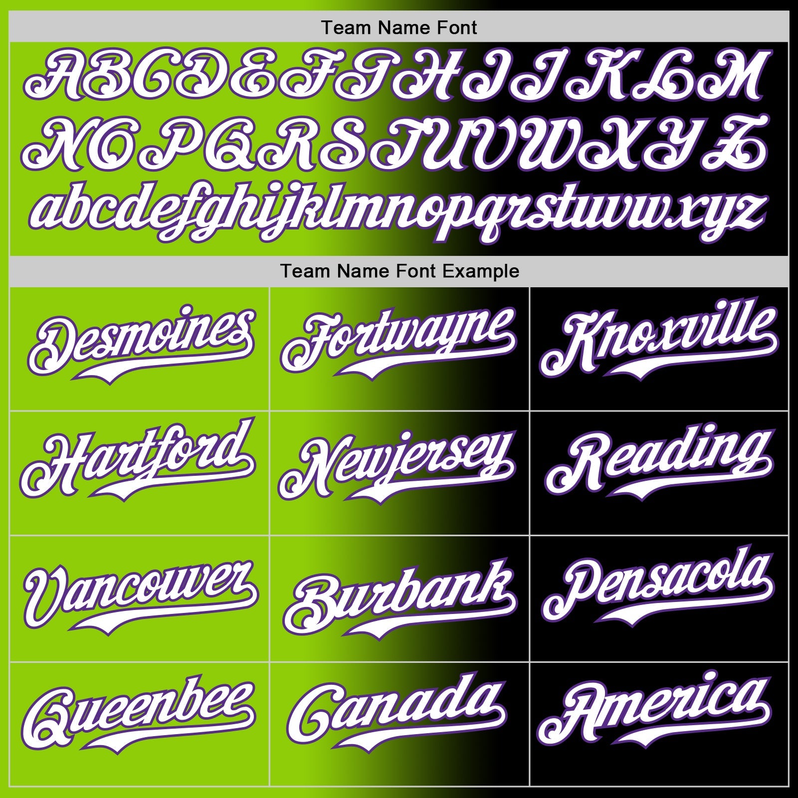 Custom Black Purple Neon Green-White Authentic Gradient Fashion Baseball Jersey - Sky-Custom