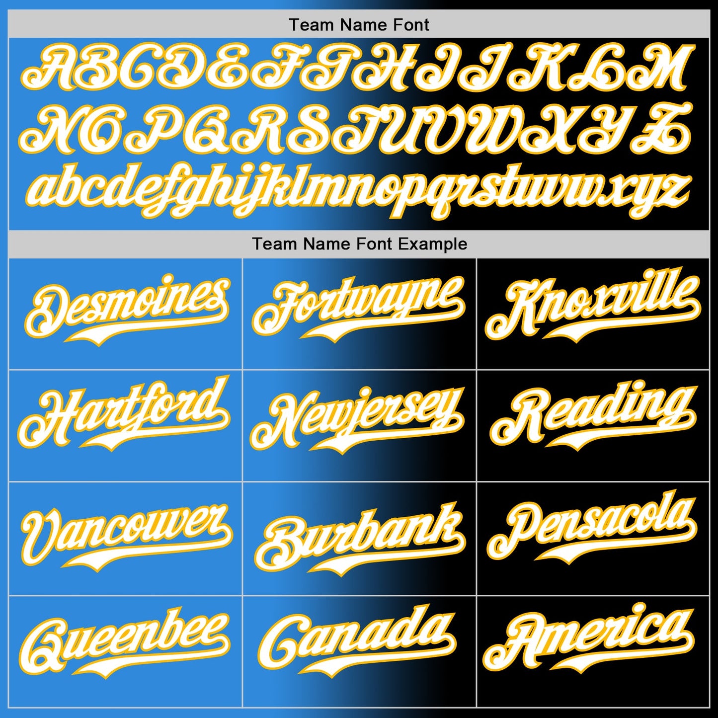 Custom Black White Electric Blue-Gold Authentic Gradient Fashion Baseball Jersey - Sky-Custom