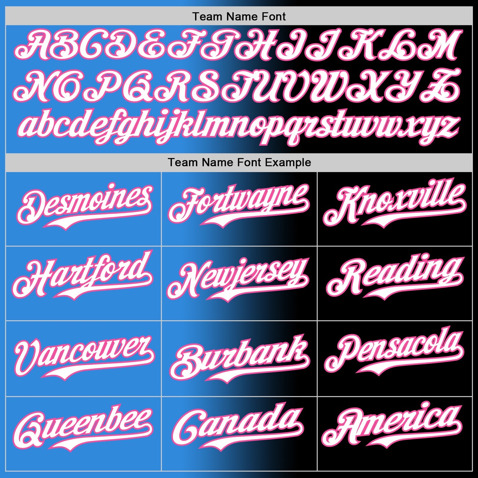 Custom Black White Electric Blue-Pink Authentic Gradient Fashion Baseball Jersey - Sky-Custom