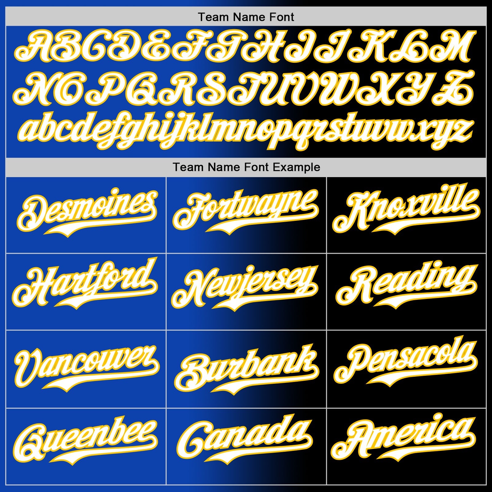 Custom Black White Thunder Blue-Yellow Authentic Gradient Fashion Baseball Jersey - Sky-Custom