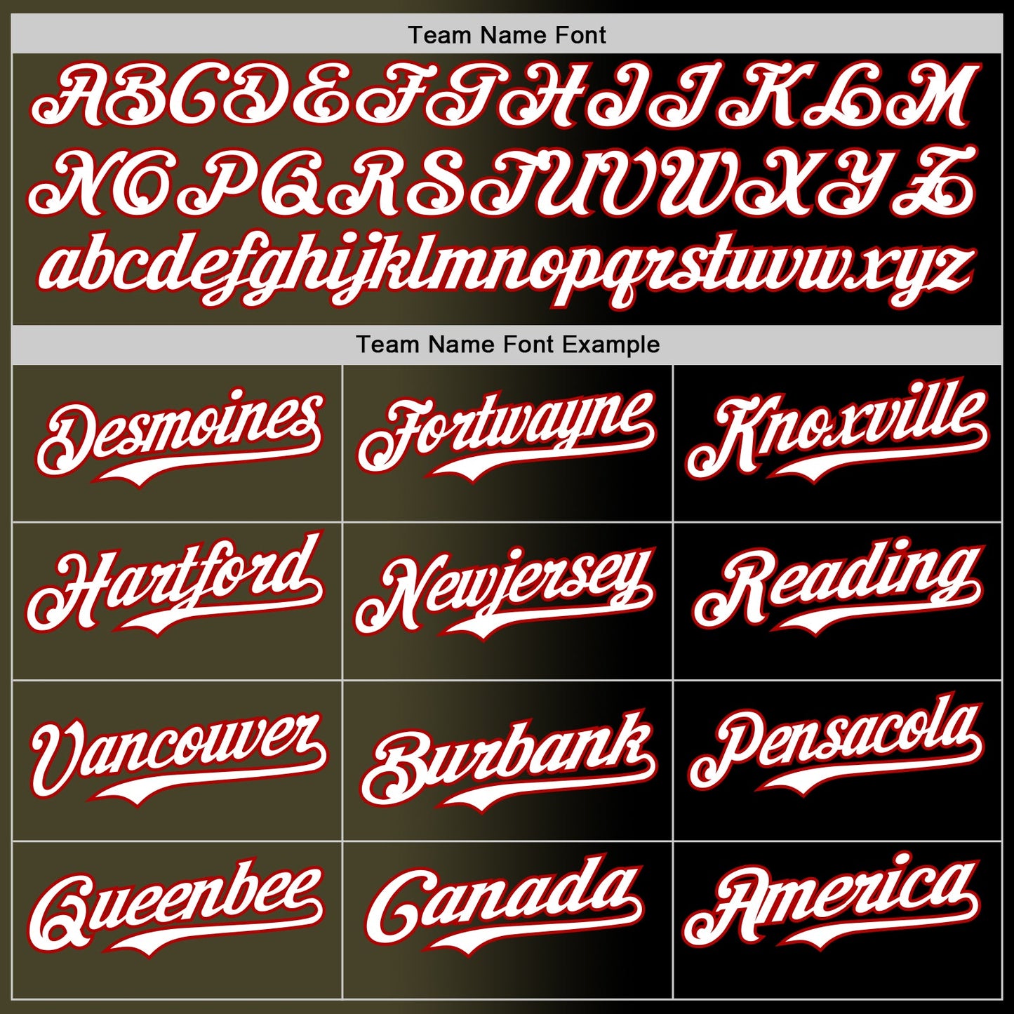 Custom Black White Olive-Red Authentic Gradient Fashion Baseball Jersey - Sky-Custom