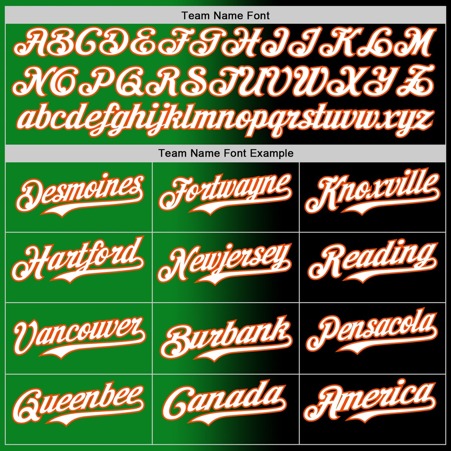 Custom Black White Grass Green-Orange Authentic Gradient Fashion Baseball Jersey - Sky-Custom