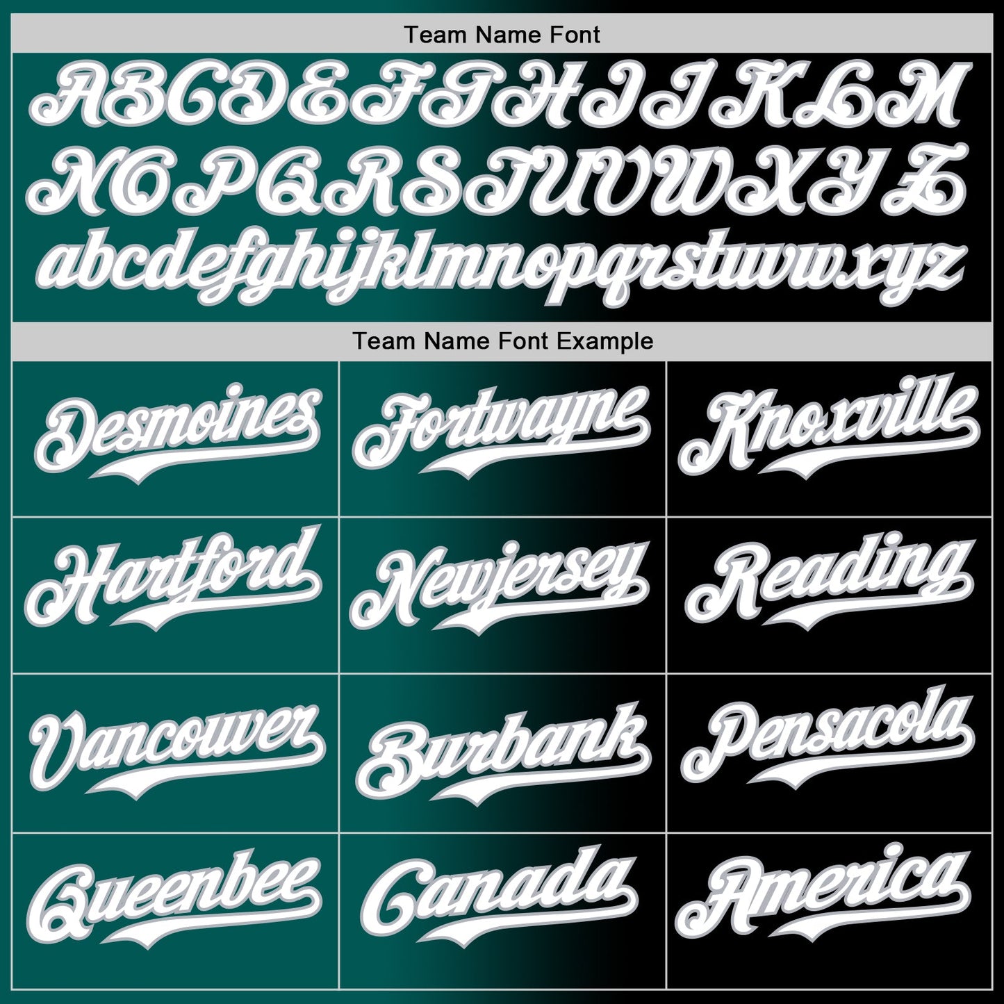 Custom Black White Midnight Green-Gray Authentic Gradient Fashion Baseball Jersey - Sky-Custom