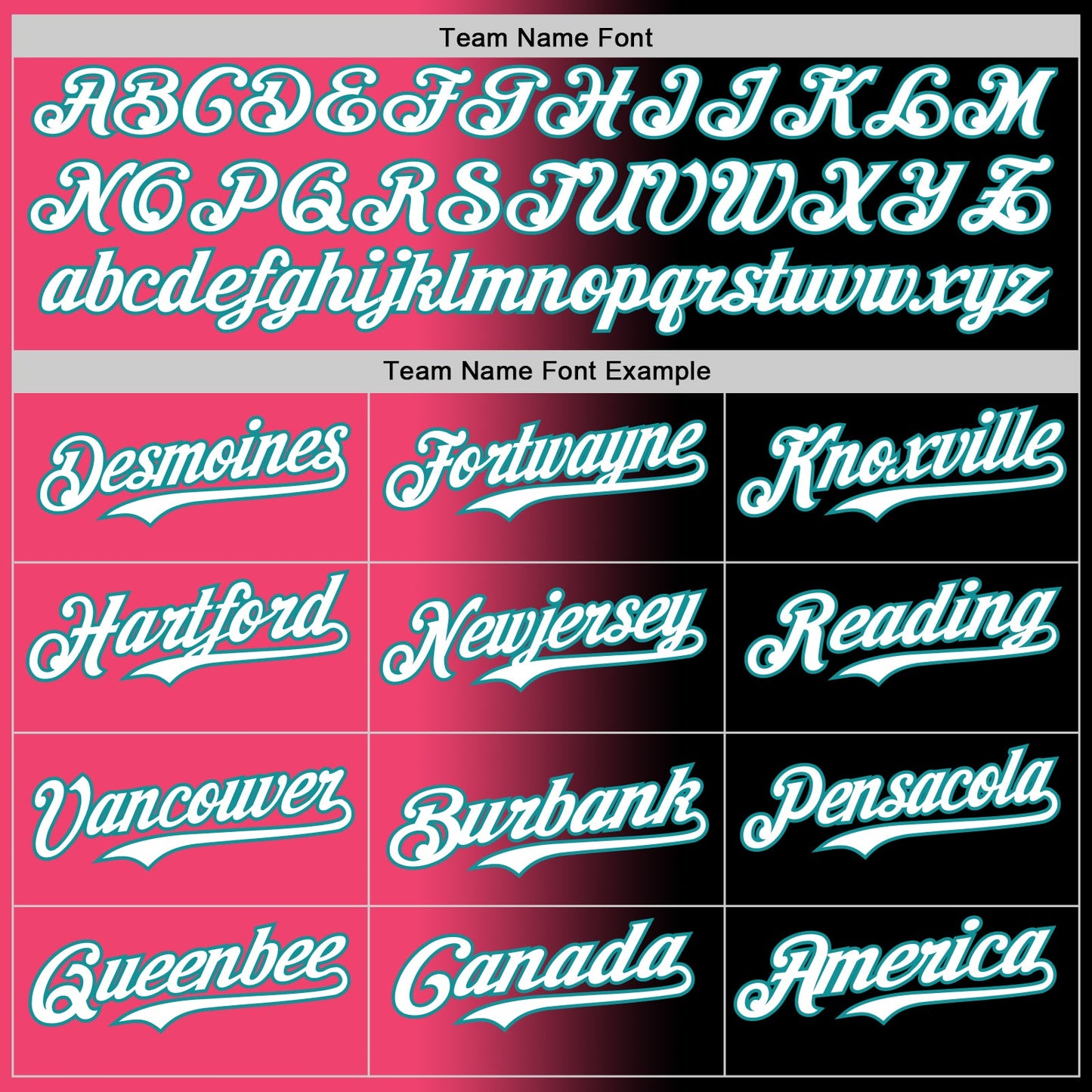 Custom Black White Neon Pink-Teal Authentic Gradient Fashion Baseball Jersey - Sky-Custom