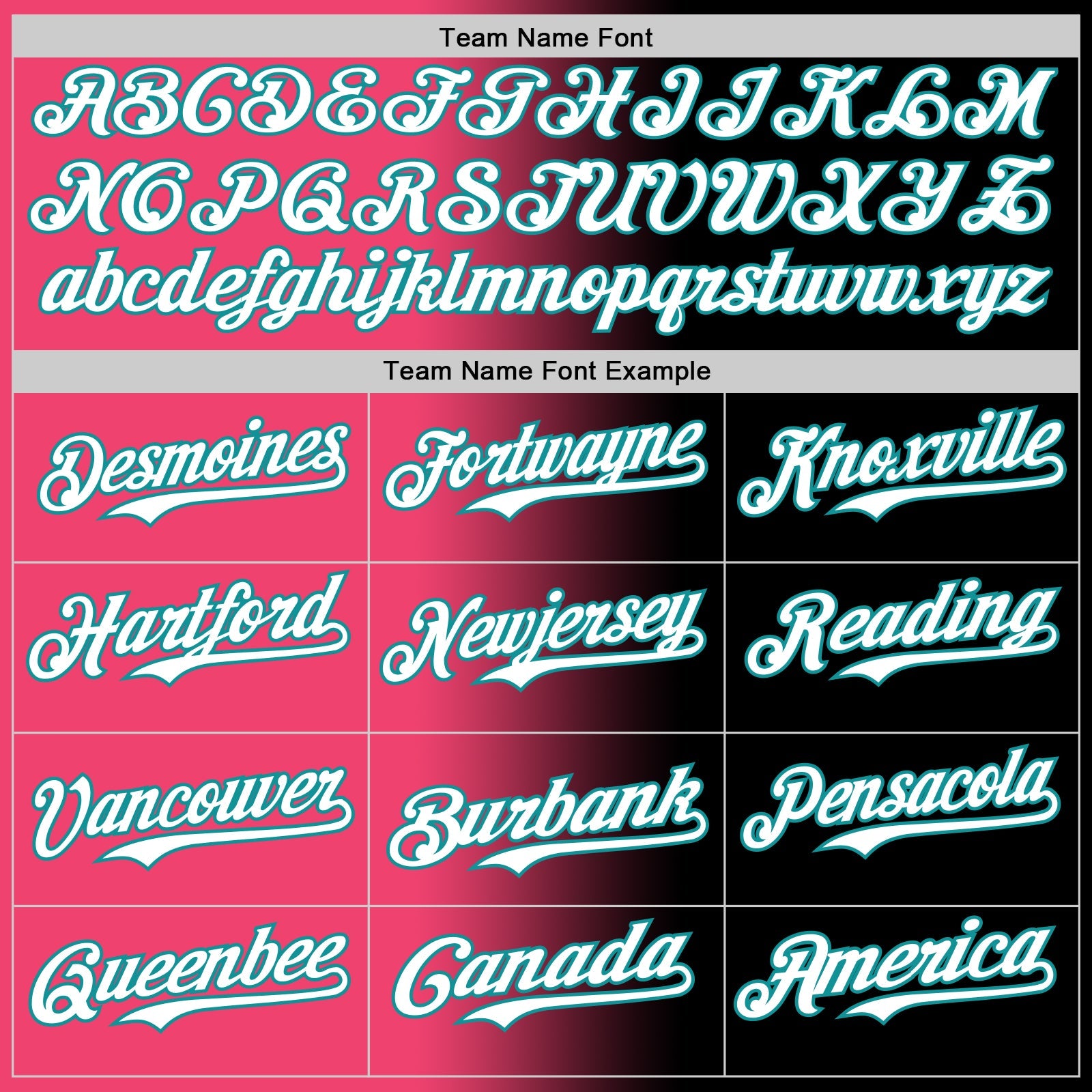 Custom Black White Neon Pink-Teal Authentic Gradient Fashion Baseball Jersey - Sky-Custom