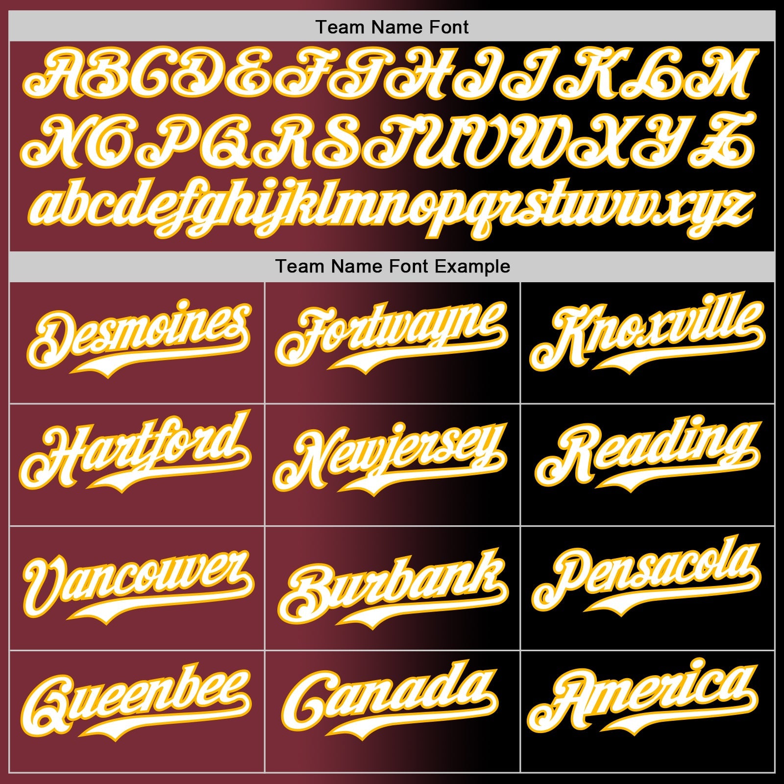 Custom Black White Burgundy-Gold Authentic Gradient Fashion Baseball Jersey - Sky-Custom