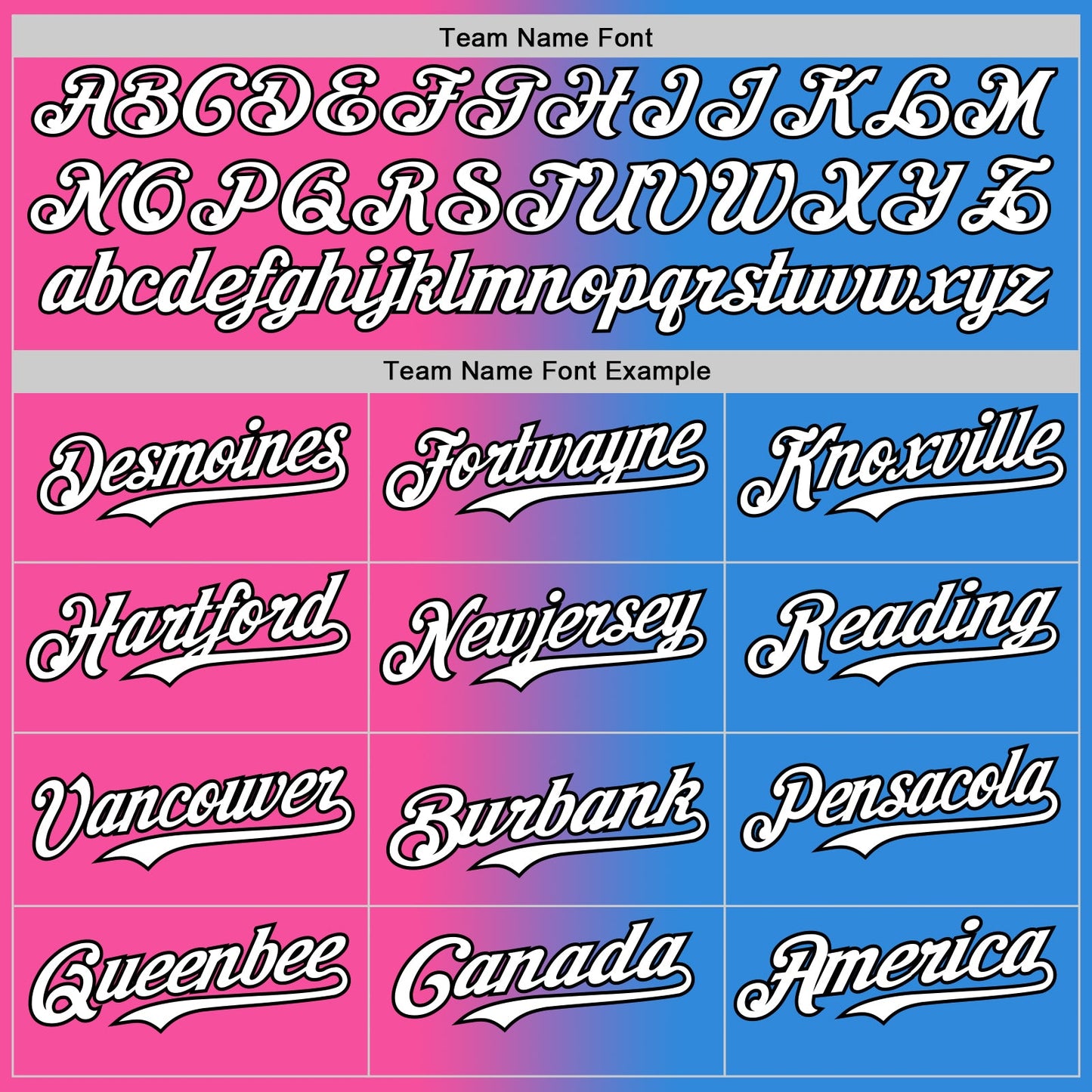 Custom Electric Blue White Pink-Black Authentic Gradient Fashion Baseball Jersey - Sky-Custom