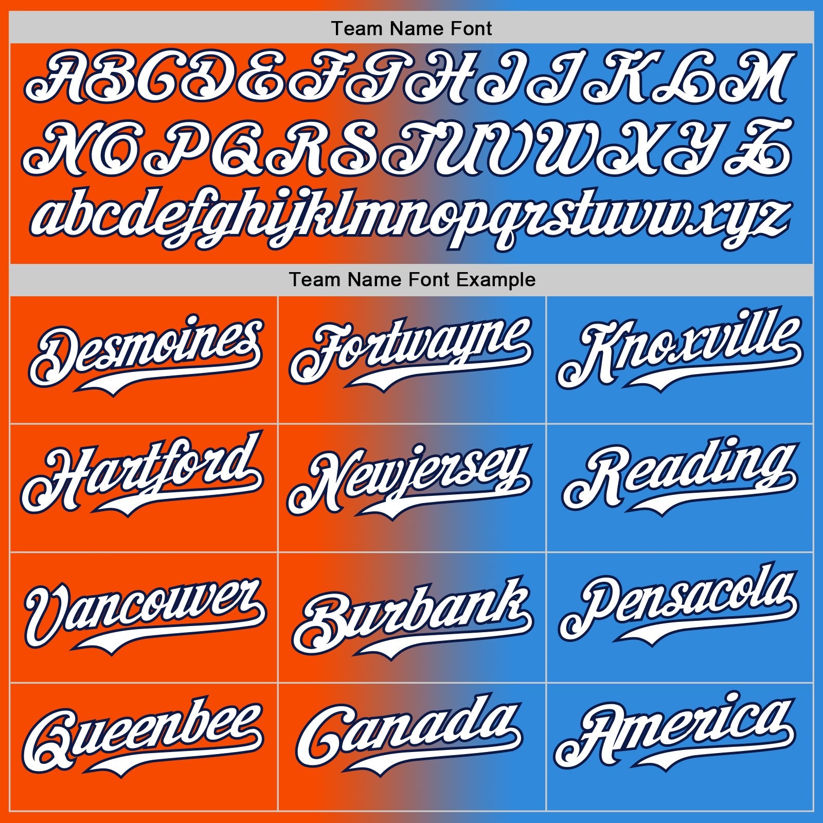 Custom Electric Blue White Orange-Navy Authentic Gradient Fashion Baseball Jersey - Sky-Custom