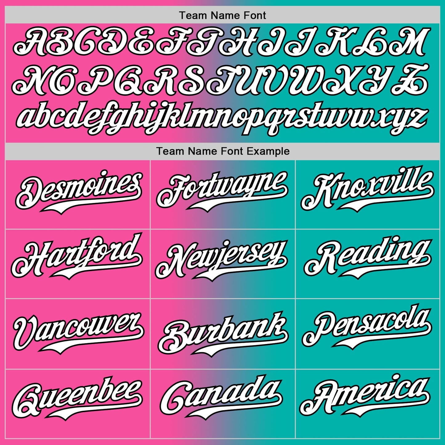 Custom Aqua White Pink-Black Authentic Gradient Fashion Baseball Jersey - Sky-Custom