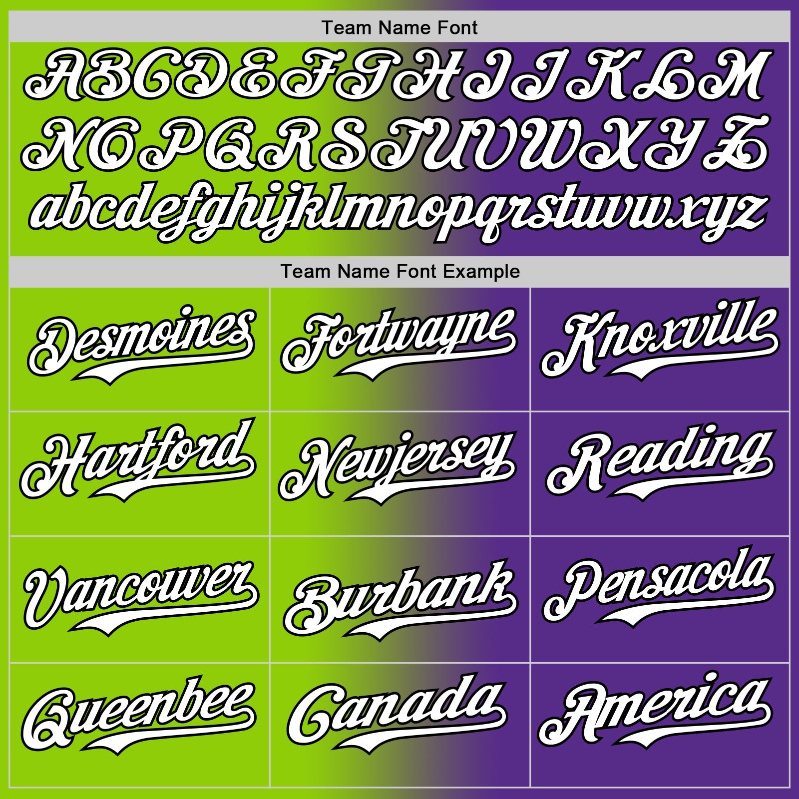 Custom Purple White Neon Green-Black Authentic Gradient Fashion Baseball Jersey - Sky-Custom