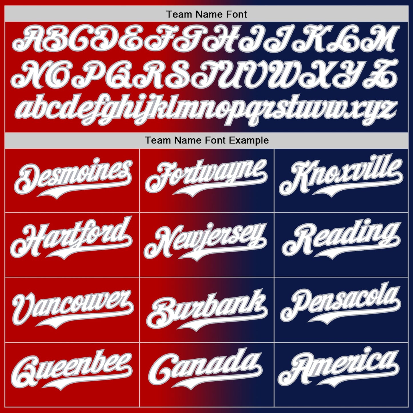 Custom Navy White Red-Gray Authentic Gradient Fashion Baseball Jersey - Sky-Custom