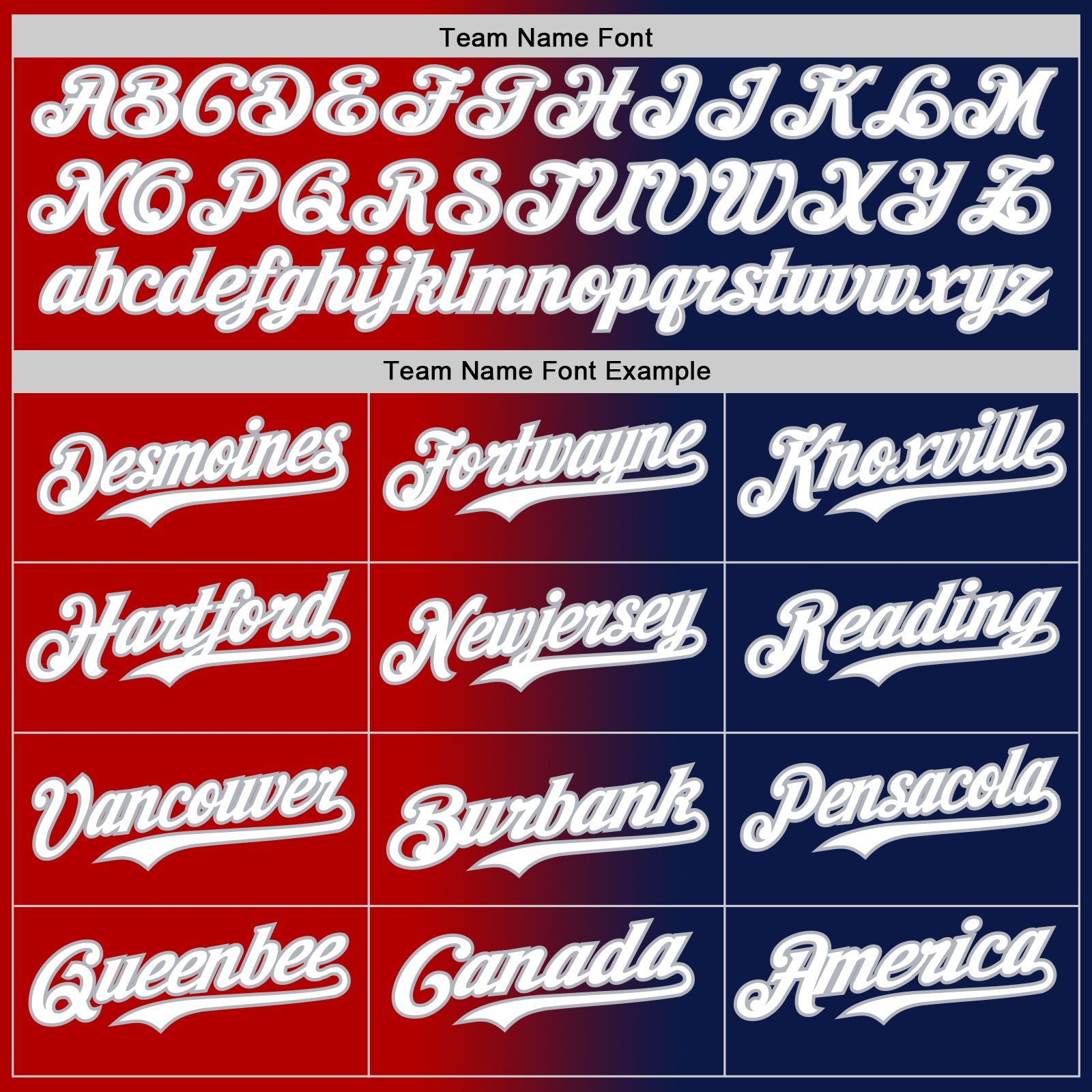 Custom Navy White Red-Gray Authentic Gradient Fashion Baseball Jersey - Sky-Custom