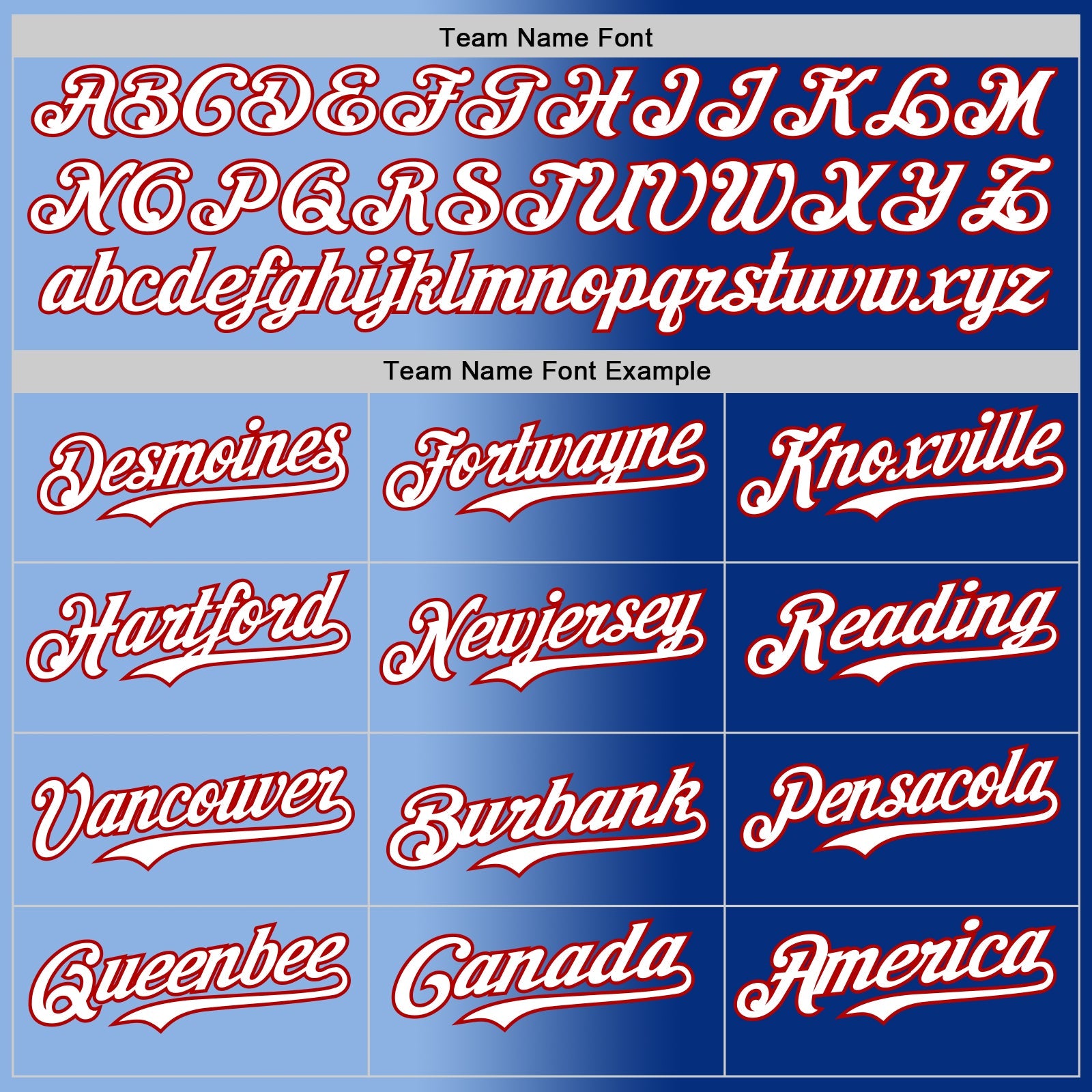 Custom Royal White Light Blue-Red Authentic Gradient Fashion Baseball Jersey - Sky-Custom