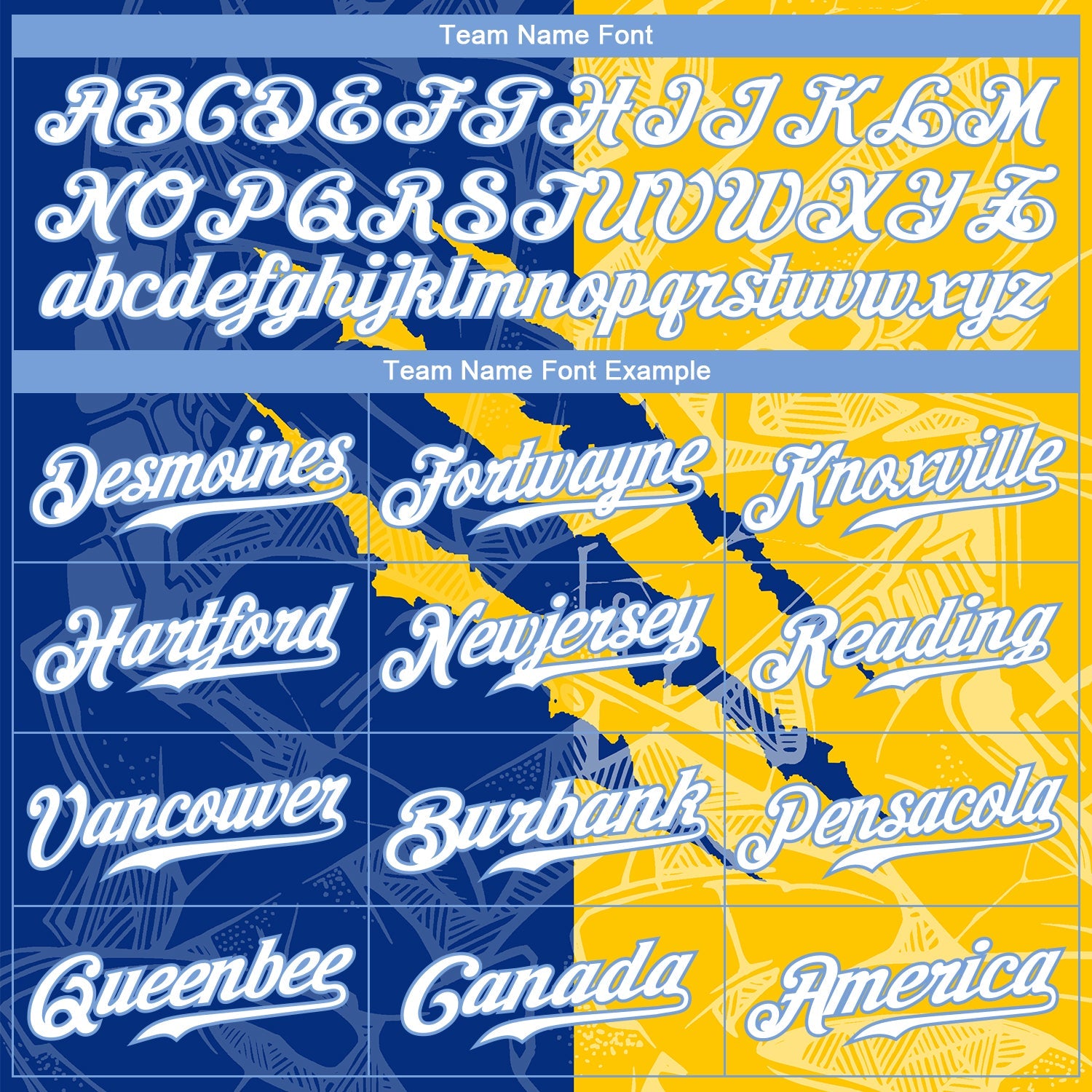 Custom Graffiti Pattern White Yellow Royal-Light Blue 3D Scratch Authentic Baseball Jersey - Sky-Custom