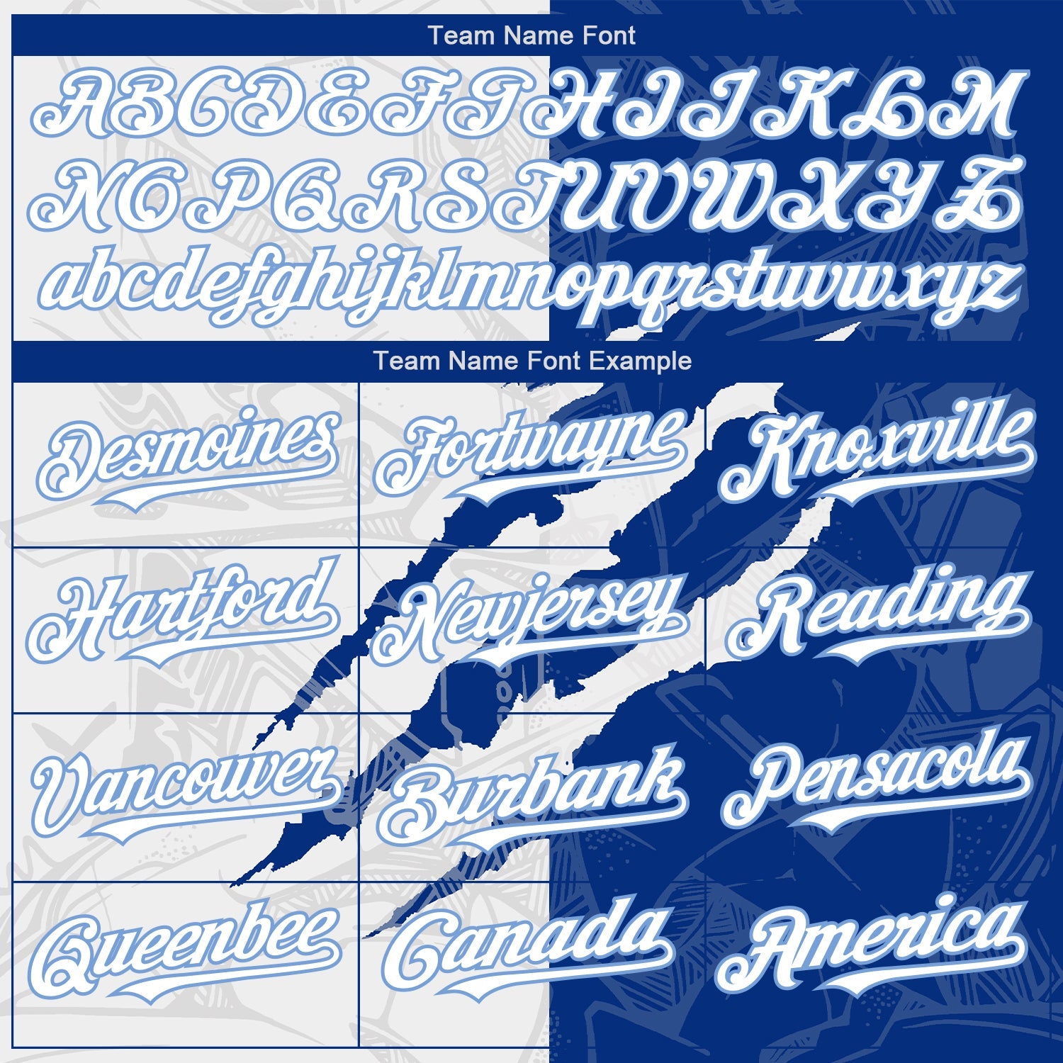 Custom Graffiti Pattern White Royal-Light Blue 3D Scratch Authentic Baseball Jersey - Sky-Custom