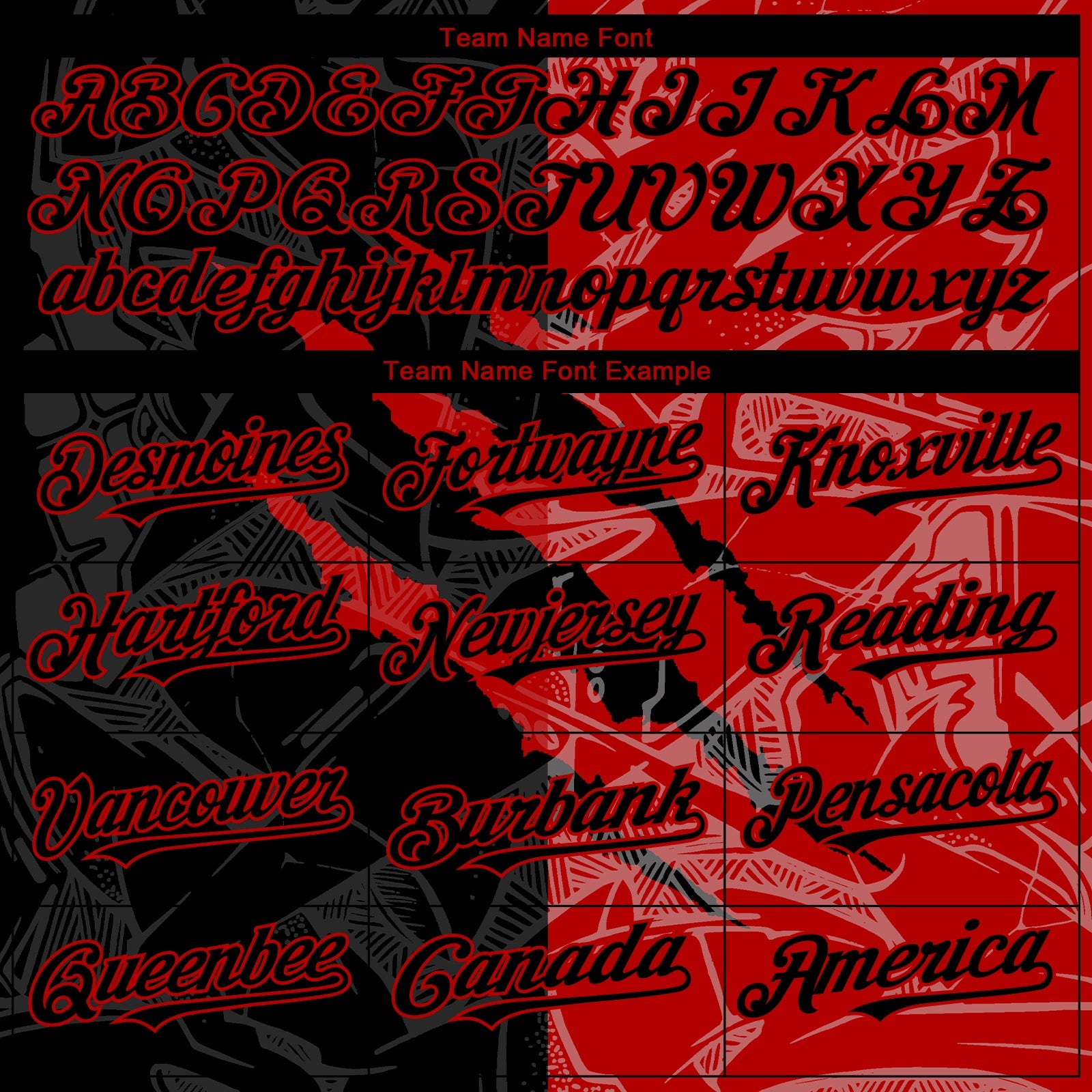 Custom Graffiti Pattern Black-Red 3D Scratch Authentic Baseball Jersey - Sky-Custom