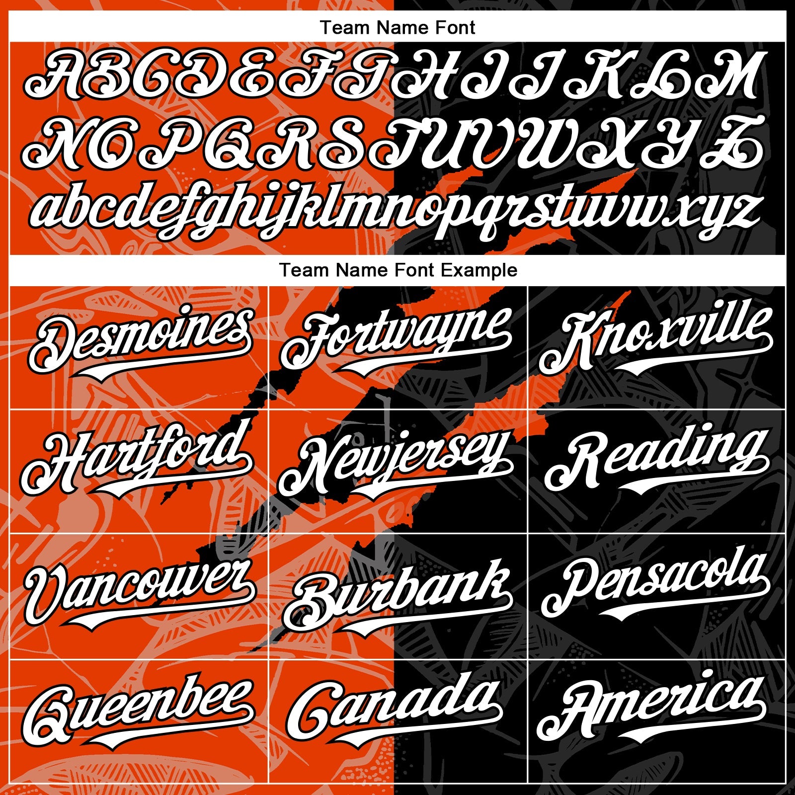 Custom Graffiti Pattern White Black-Orange 3D Scratch Authentic Baseball Jersey - Sky-Custom
