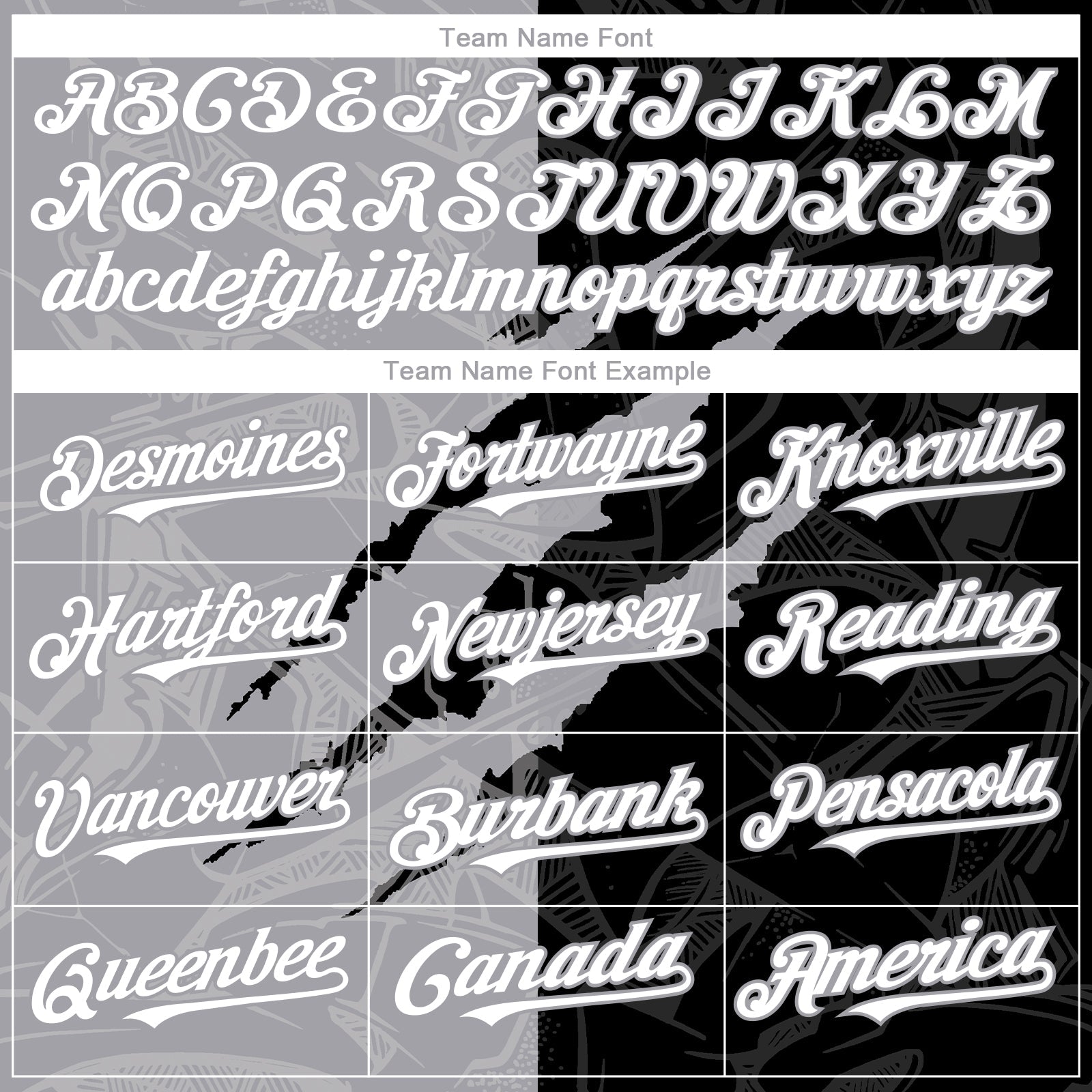 Custom Graffiti Pattern White Black-Gray 3D Scratch Authentic Baseball Jersey - Sky-Custom