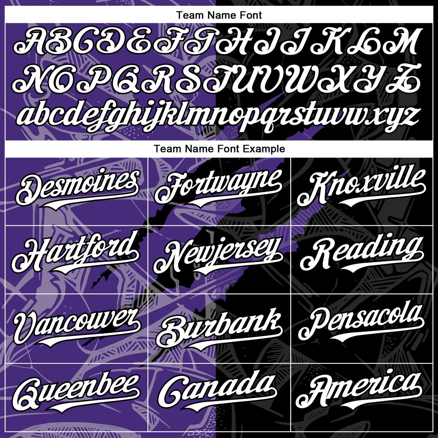 Custom Graffiti Pattern White Black-Purple 3D Scratch Authentic Baseball Jersey - Sky-Custom