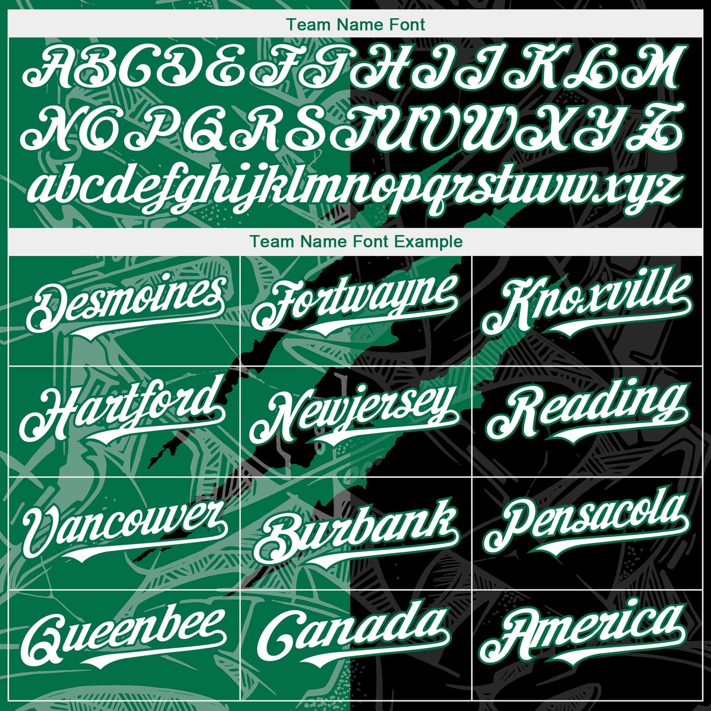 Custom Graffiti Pattern White Black-Kelly Green 3D Scratch Authentic Baseball Jersey - Sky-Custom