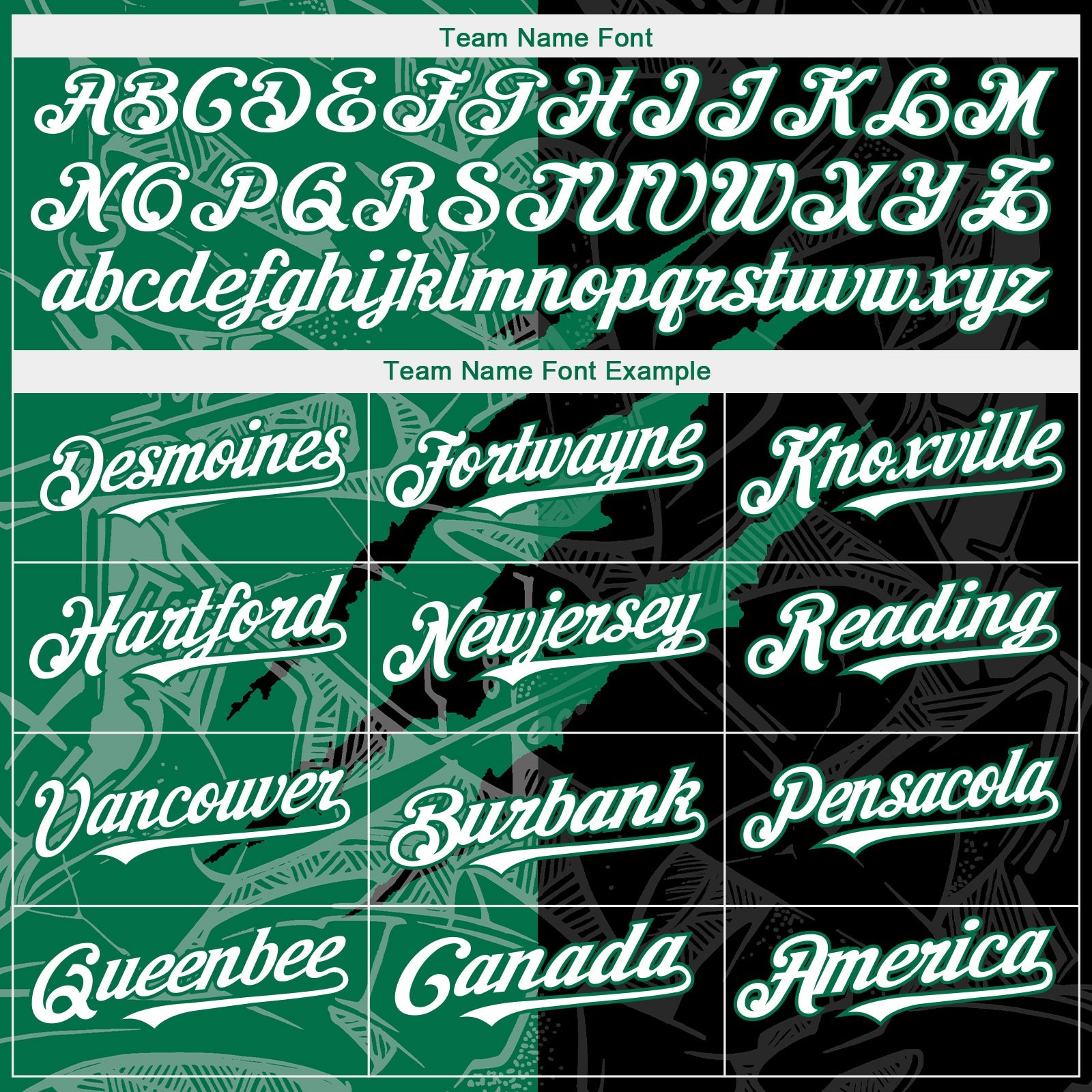 Custom Graffiti Pattern White Black-Kelly Green 3D Scratch Authentic Baseball Jersey - Sky-Custom