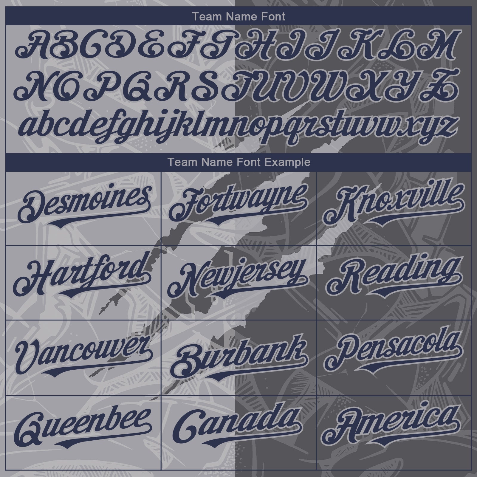 Custom Graffiti Pattern Navy Steel Gray-Gray 3D Scratch Authentic Baseball Jersey - Sky-Custom