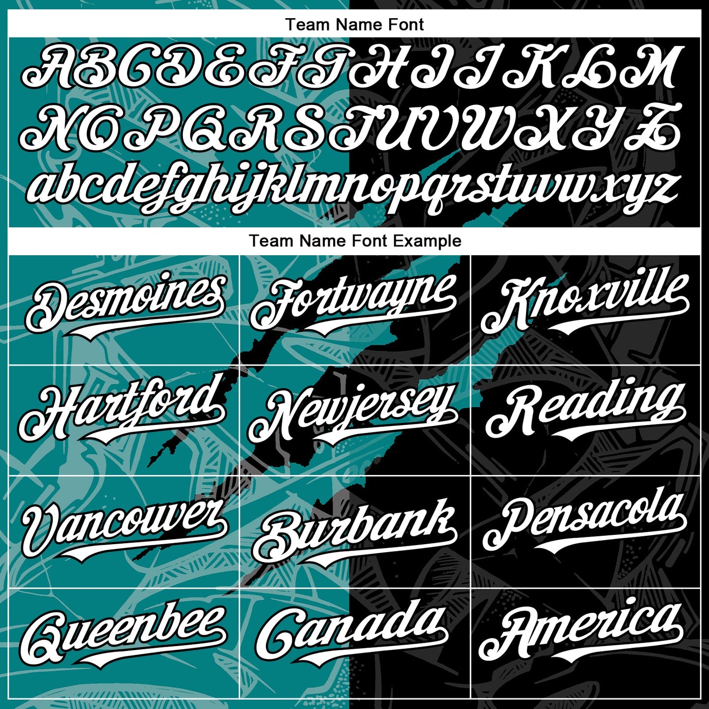 Custom Graffiti Pattern White Black-Teal 3D Scratch Authentic Baseball Jersey - Sky-Custom
