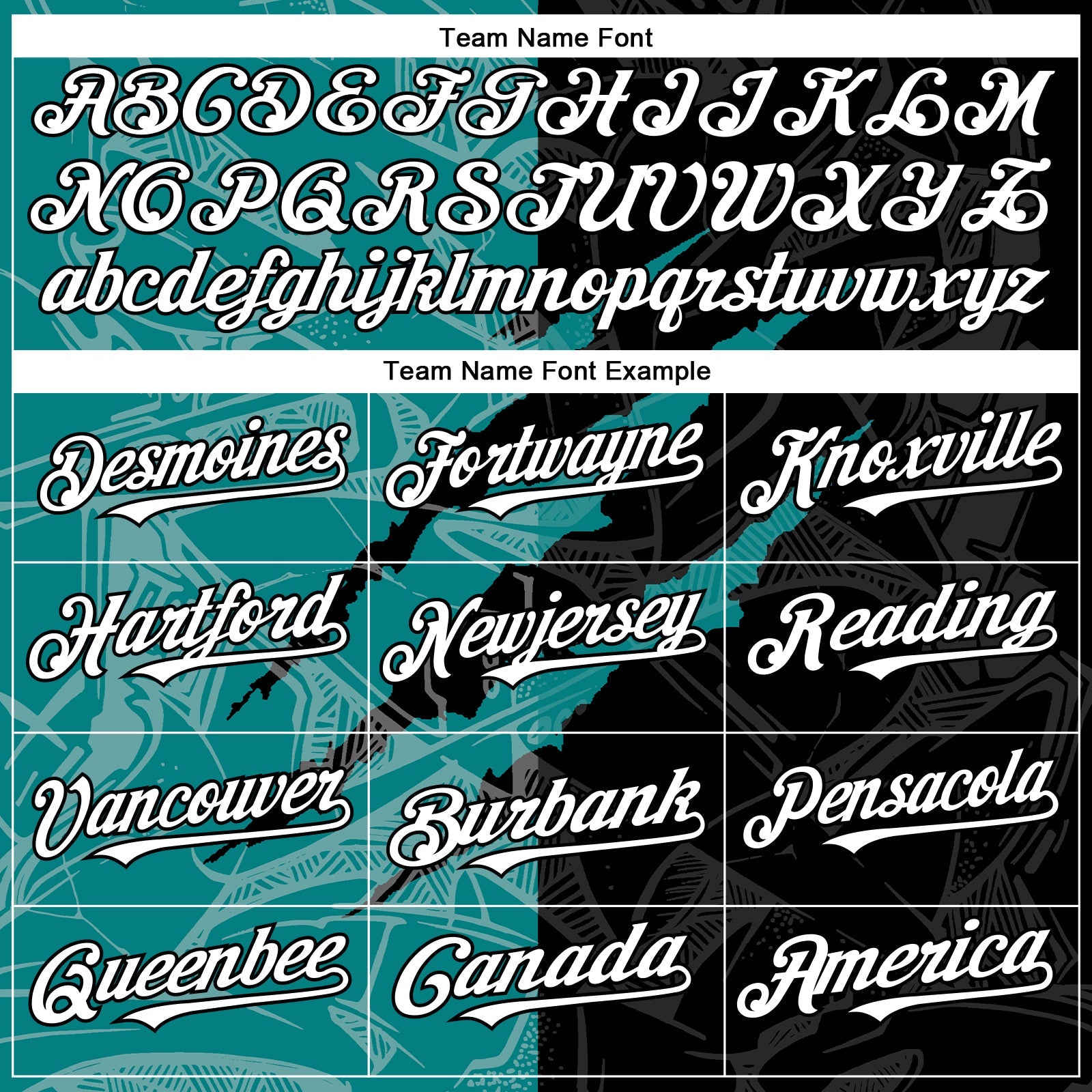 Custom Graffiti Pattern White Black-Teal 3D Scratch Authentic Baseball Jersey - Sky-Custom