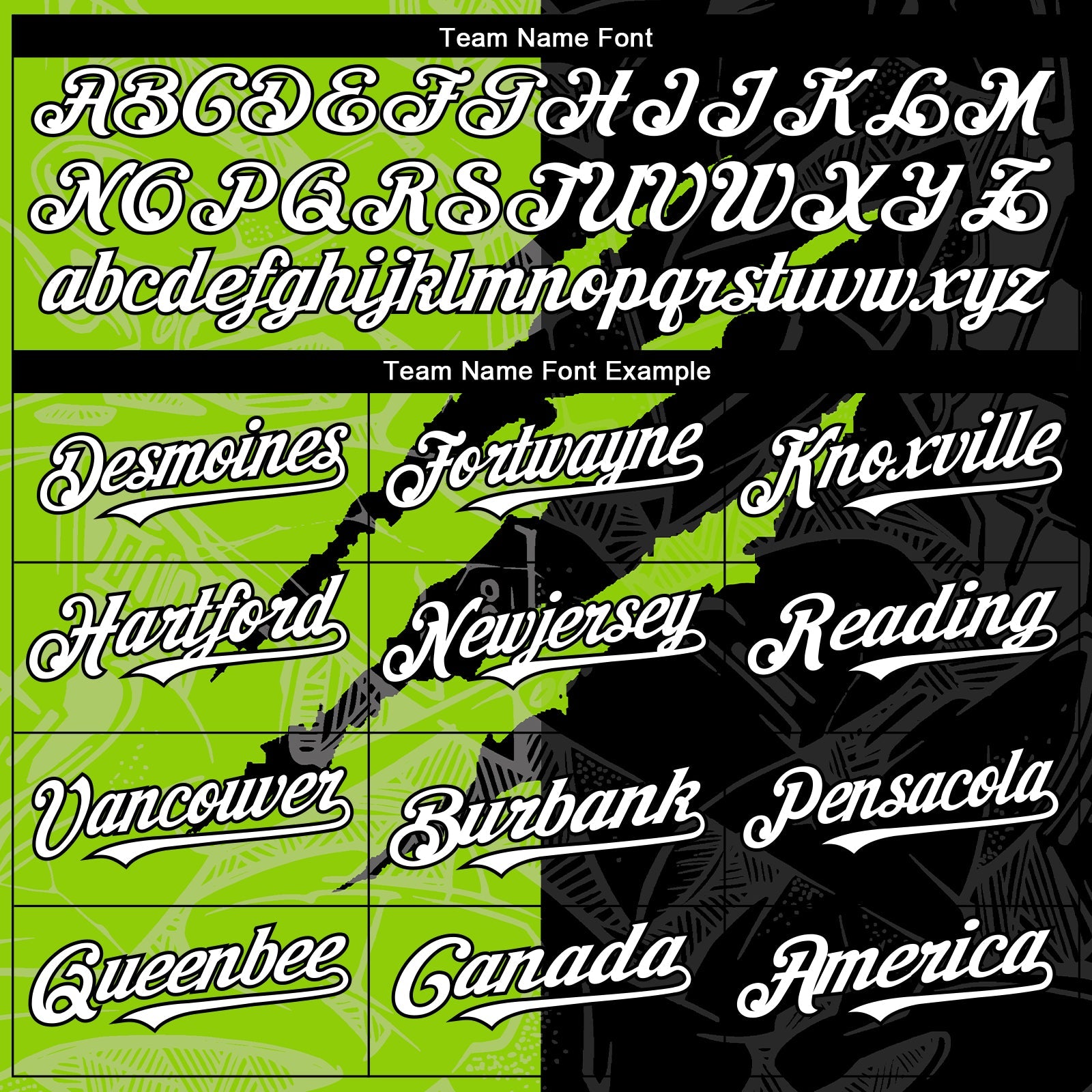 Custom Graffiti Pattern White Black-Neon Green 3D Scratch Authentic Baseball Jersey - Sky-Custom