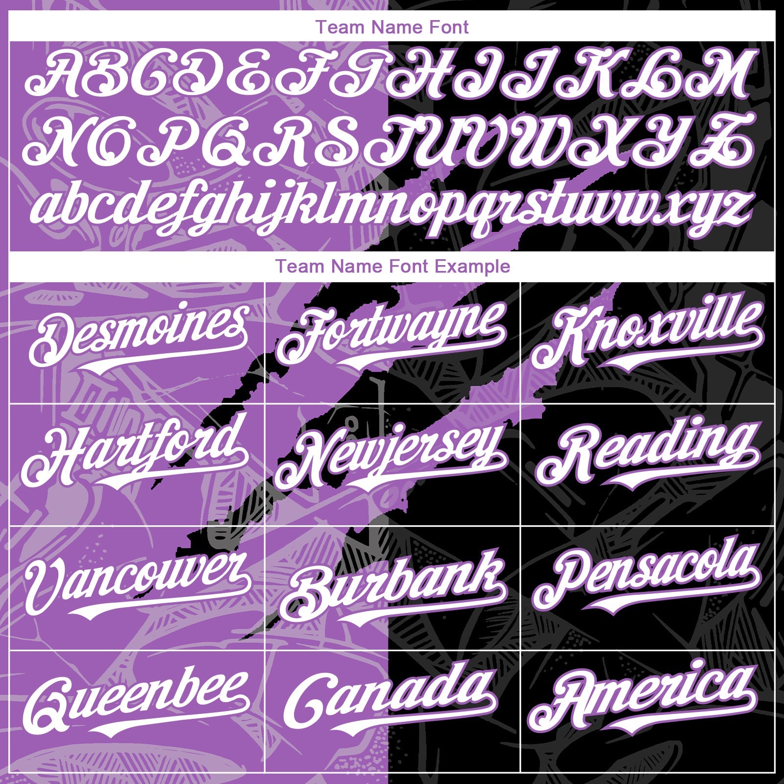 Custom Graffiti Pattern White Black-Medium Purple 3D Scratch Authentic Baseball Jersey - Sky-Custom