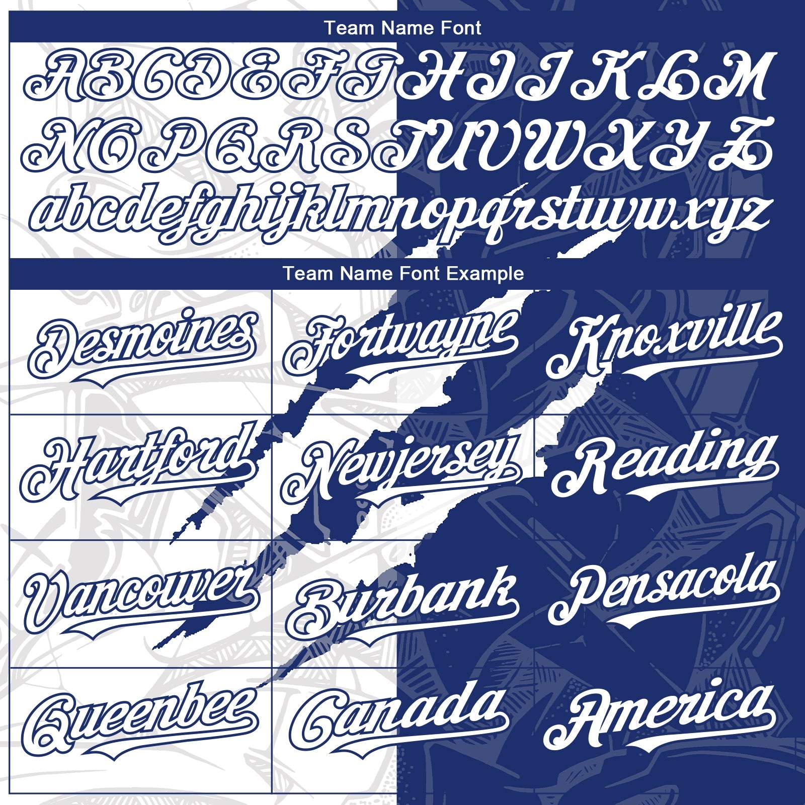 Custom Graffiti Pattern White-Royal 3D Scratch Authentic Baseball Jersey - Sky-Custom