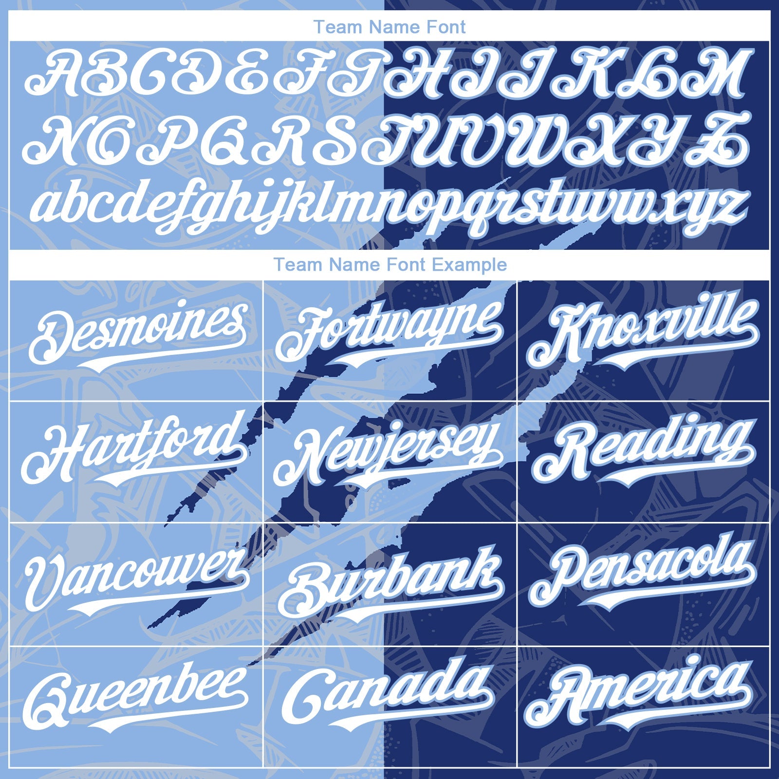 Custom Graffiti Pattern White Royal-Light Blue 3D Scratch Authentic Baseball Jersey - Sky-Custom