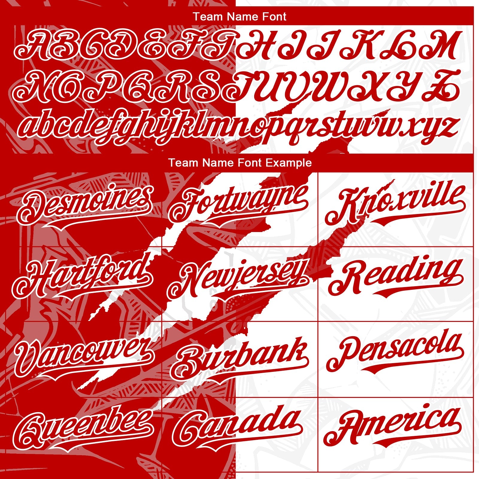 Custom Graffiti Pattern Red-White 3D Scratch Authentic Baseball Jersey - Sky-Custom