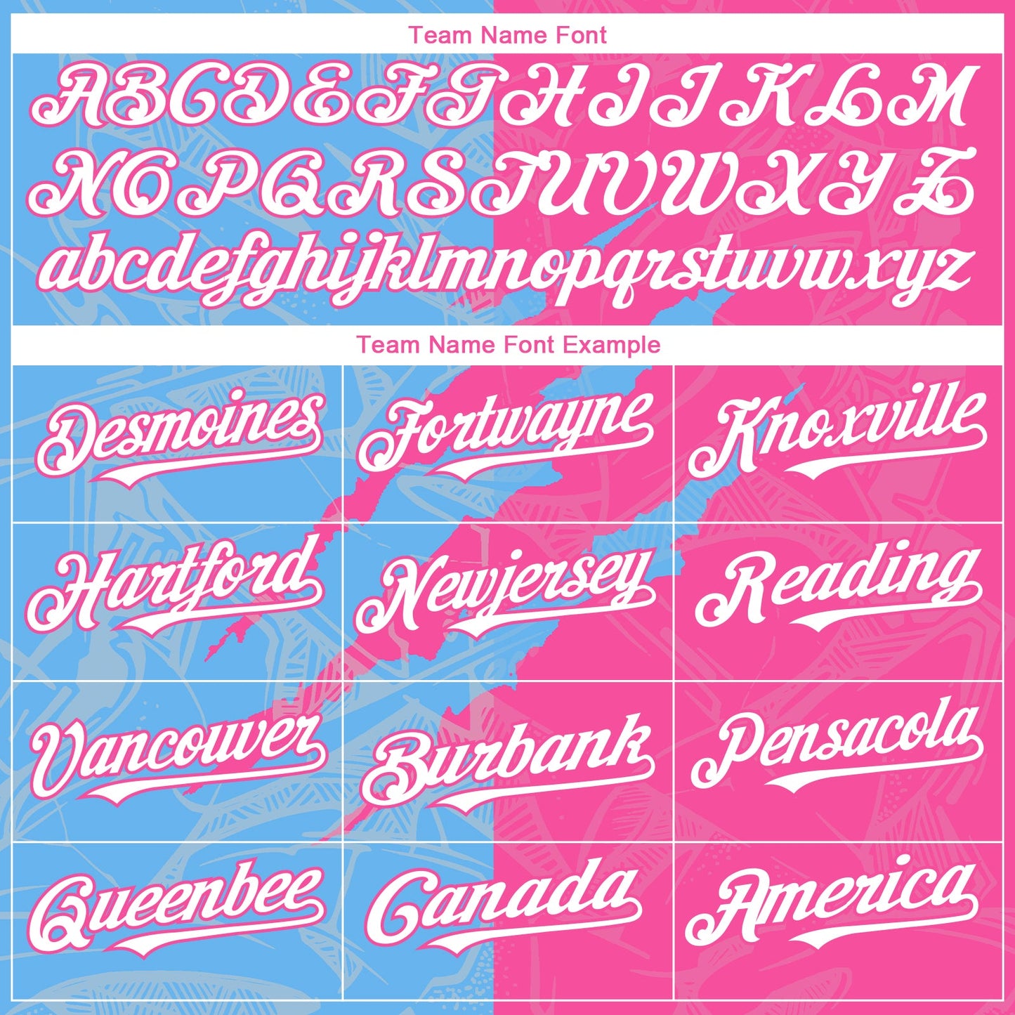 Custom Graffiti Pattern White Pink-Sky Blue 3D Scratch Authentic Baseball Jersey - Sky-Custom